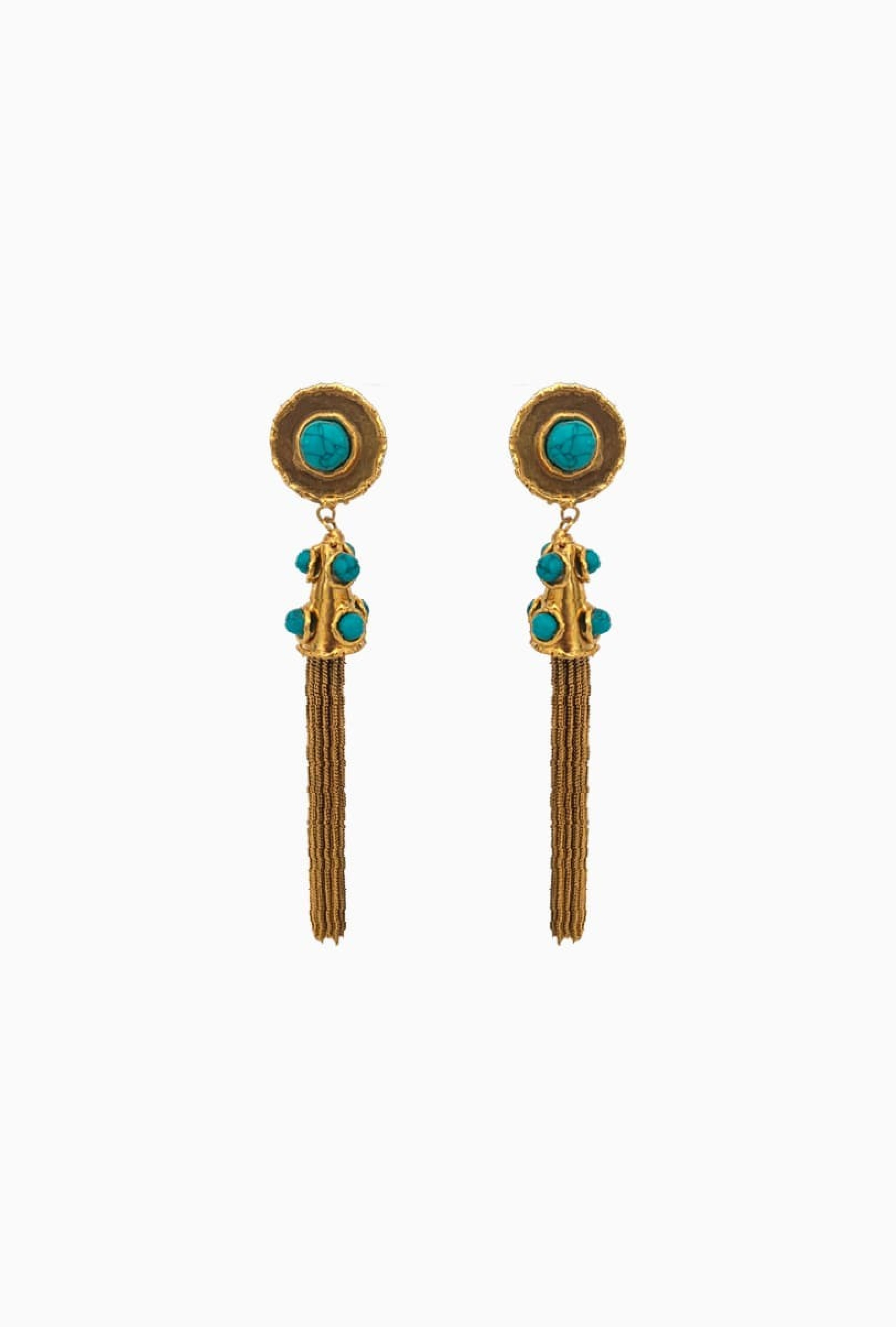 Boucles d'oreilles Sylvia Toledano Apatite