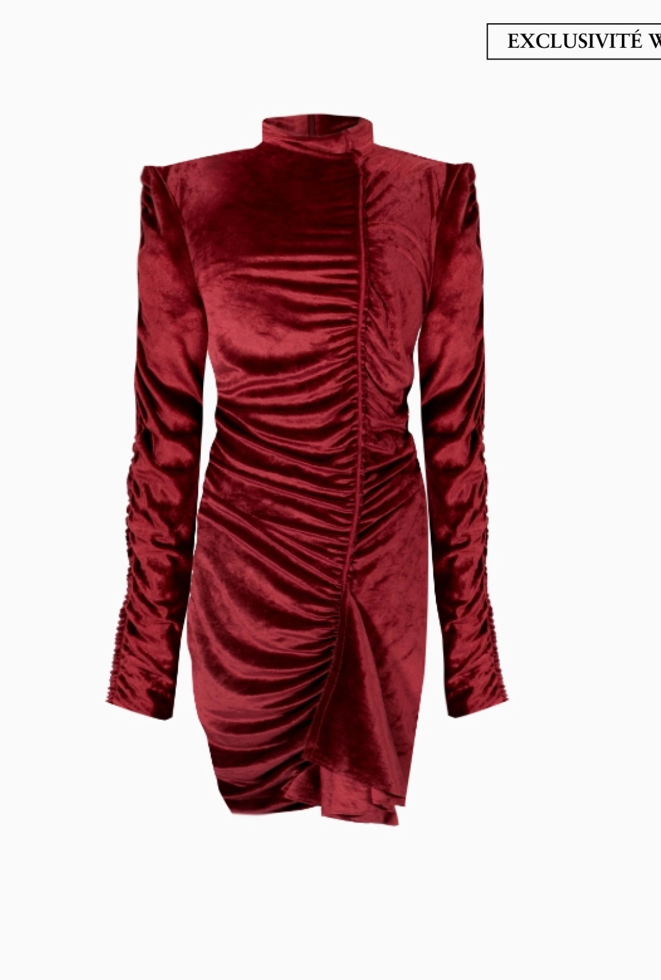 Robe Kenzo Gathered Asymetric