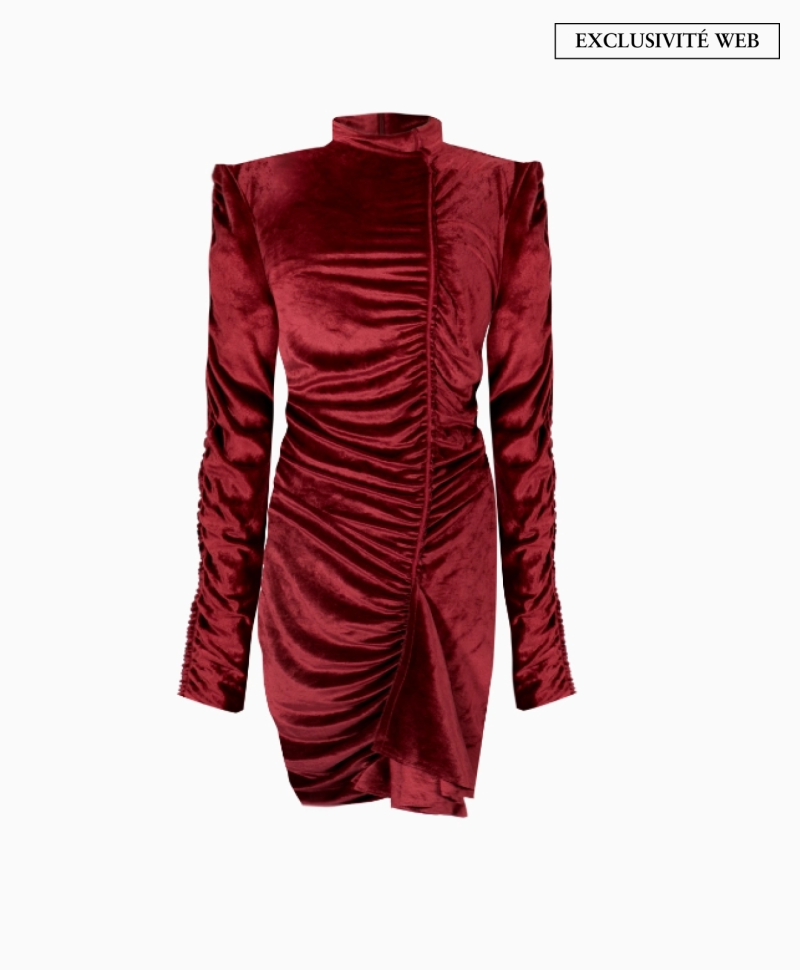 Robe Kenzo Gathered Asymetric