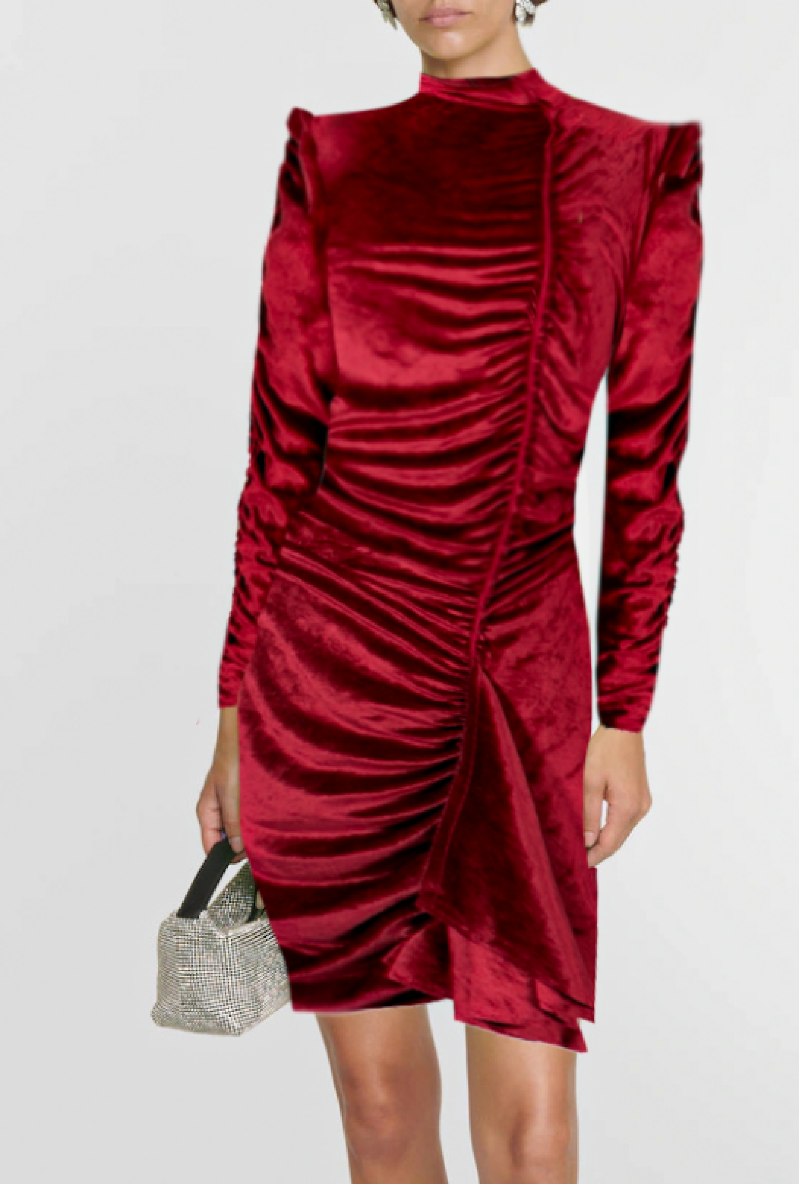 Robe Kenzo Gathered Asymetric