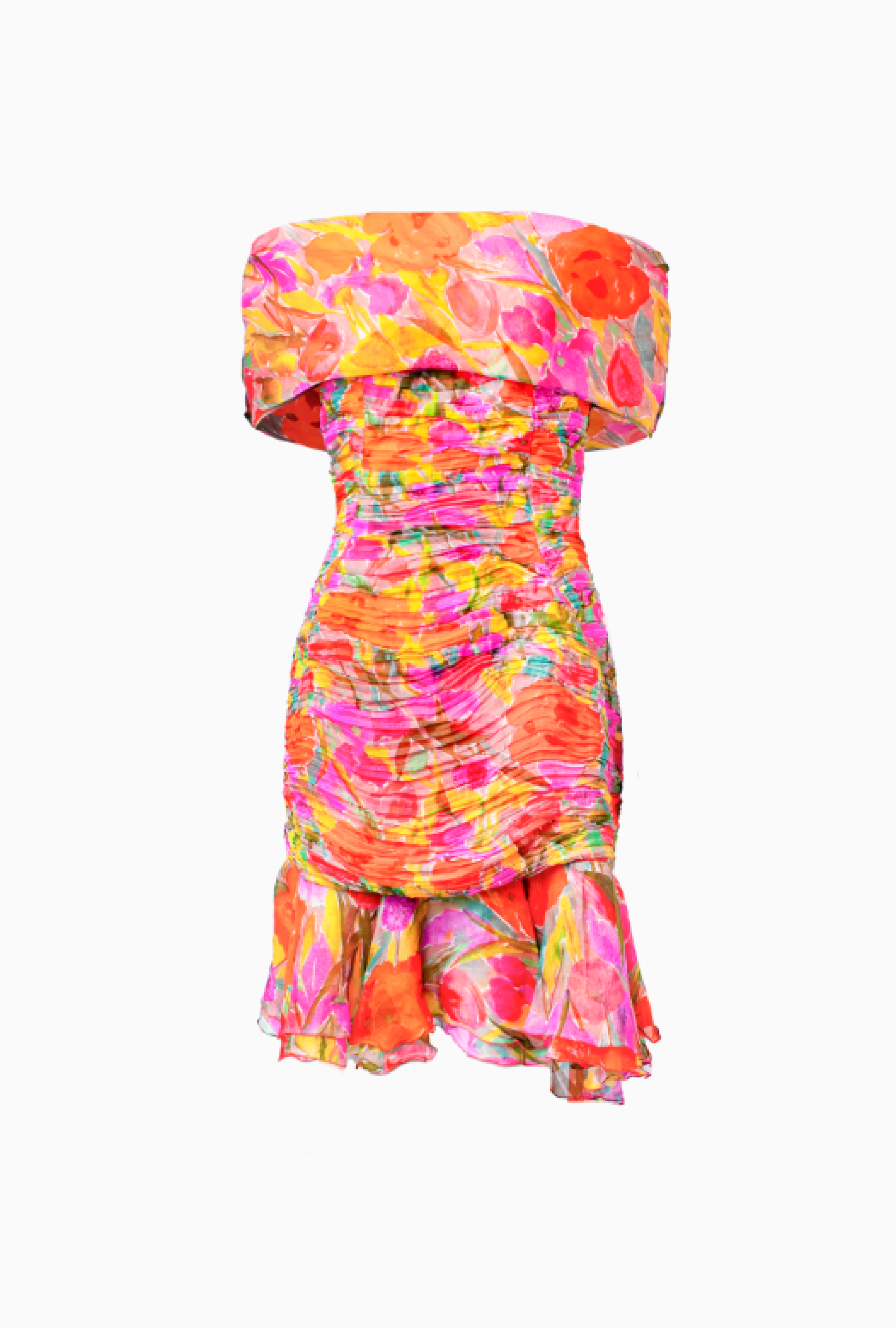 Robe Ungaro Bustier Coquelicot