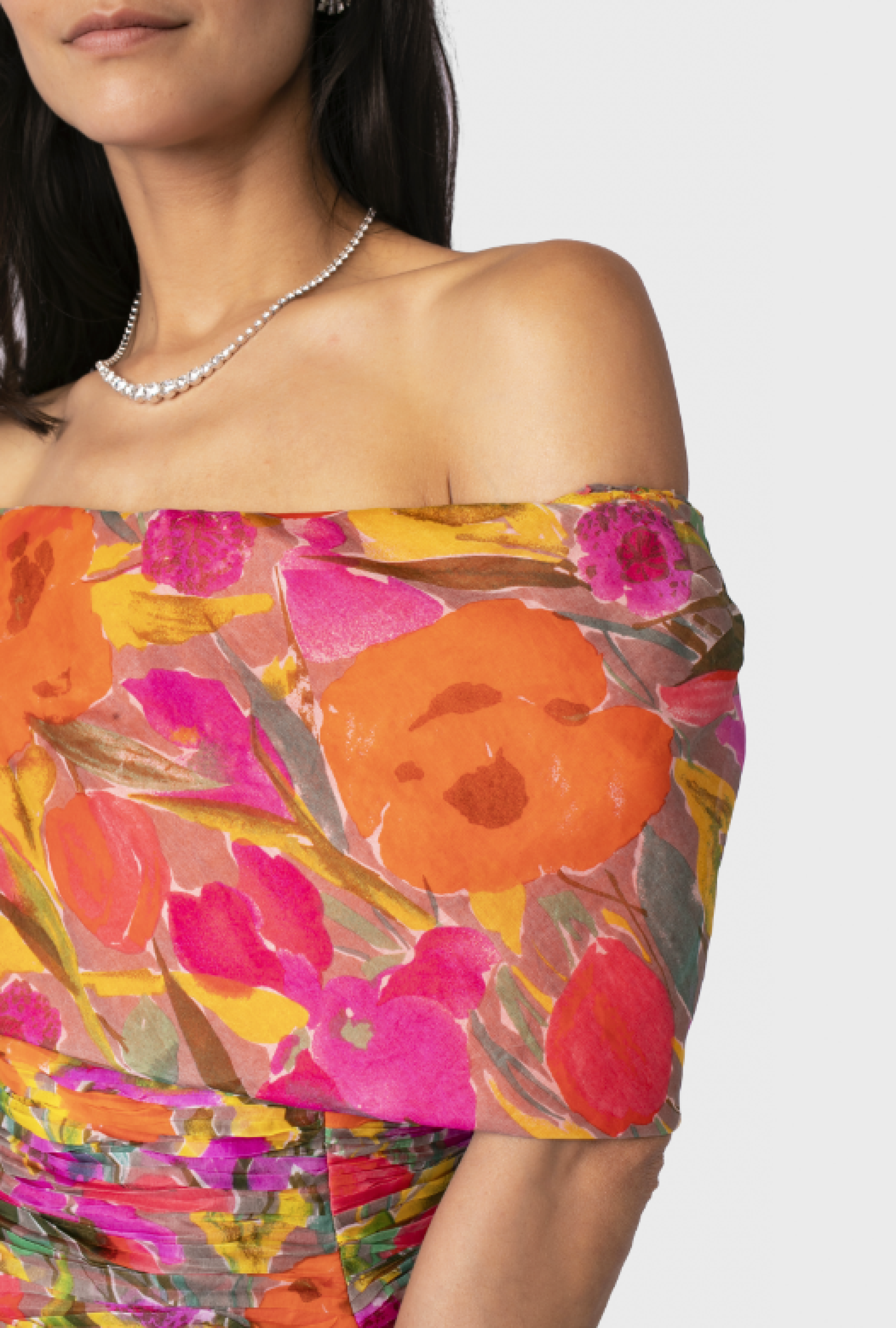 Robe Ungaro Bustier Coquelicot