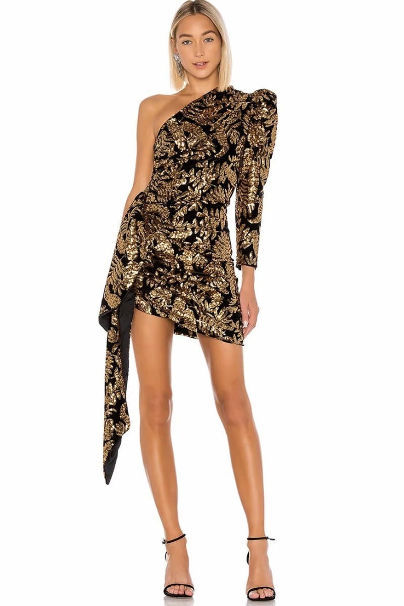 Robe Giuseppe Di Morabito Golden Leaves