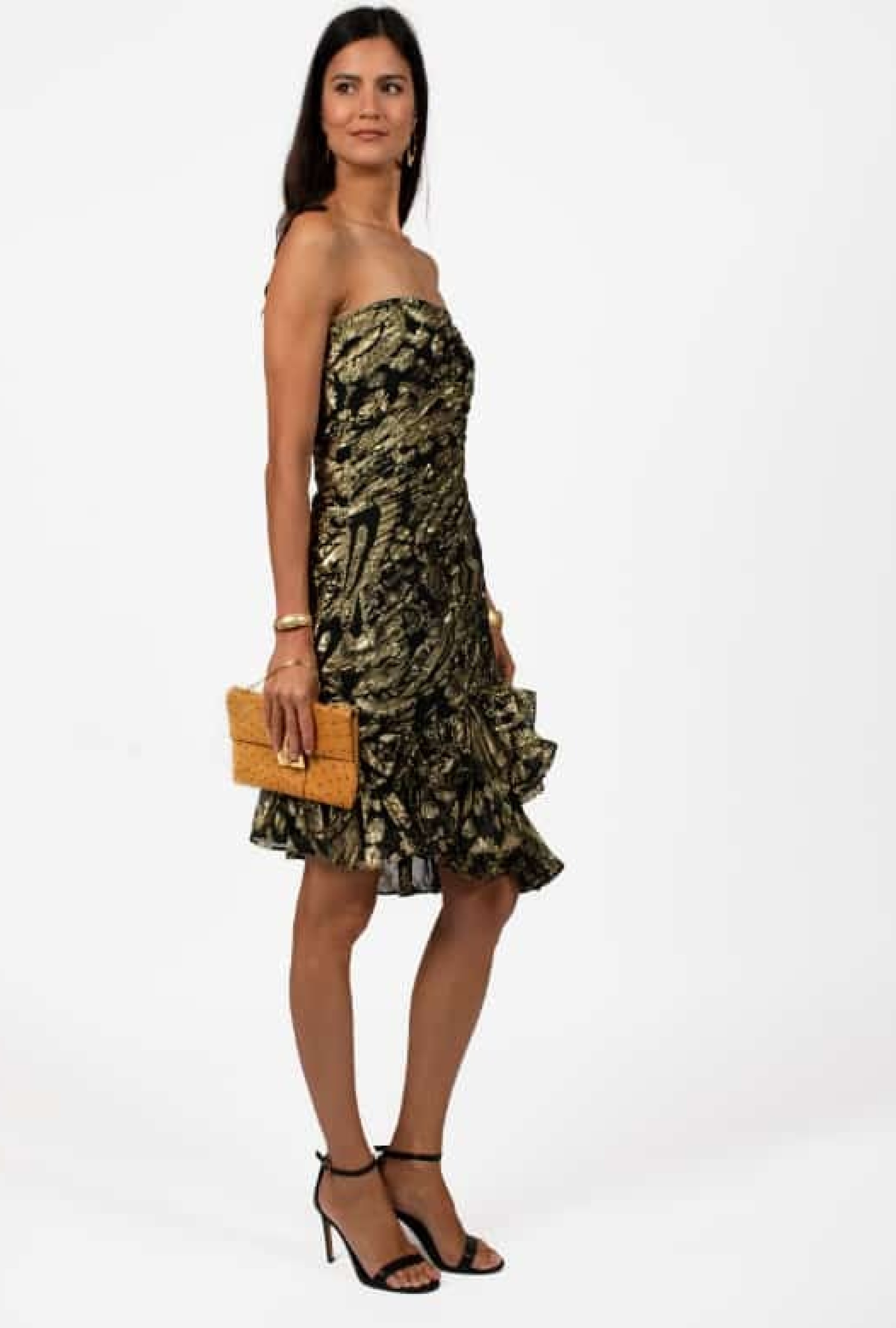 Robe Escada Golden Flower