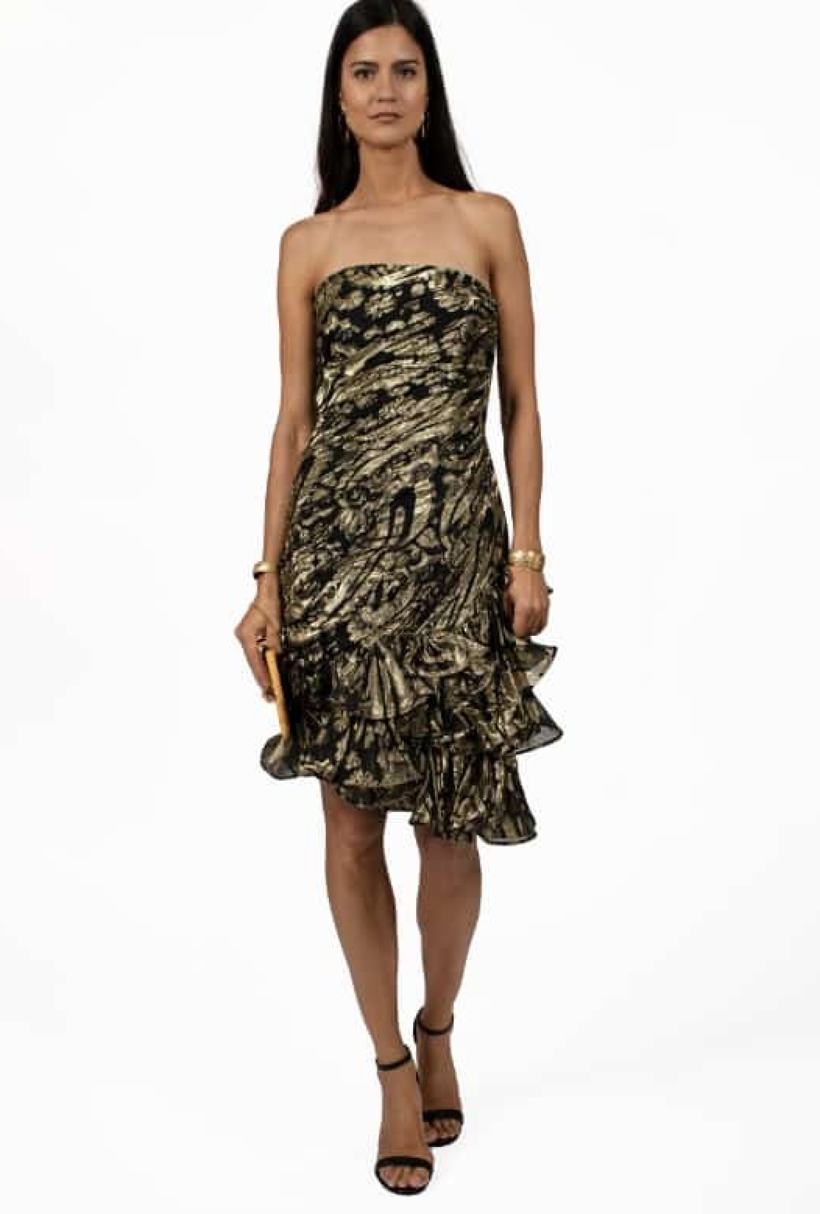 Robe Escada Golden Flower