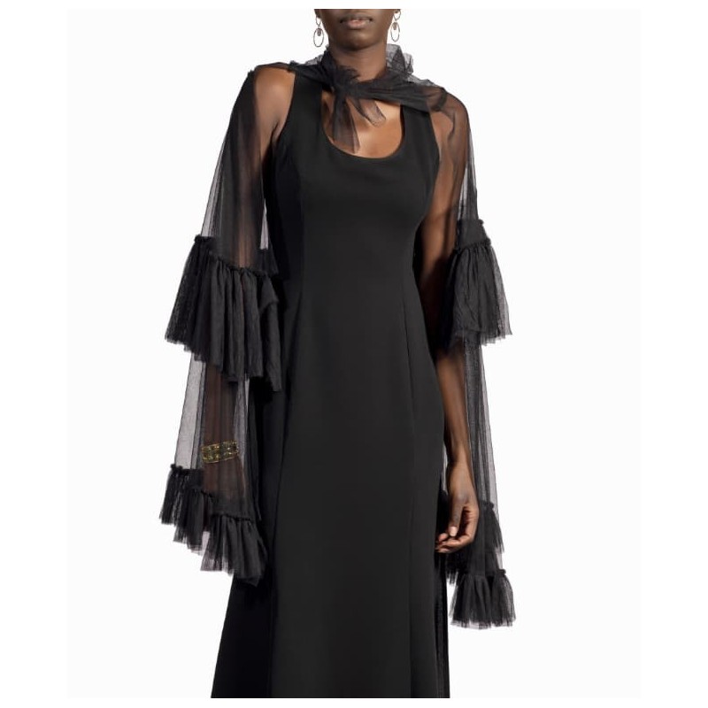 Cape Sonia Rykiel en Tulle de Soie