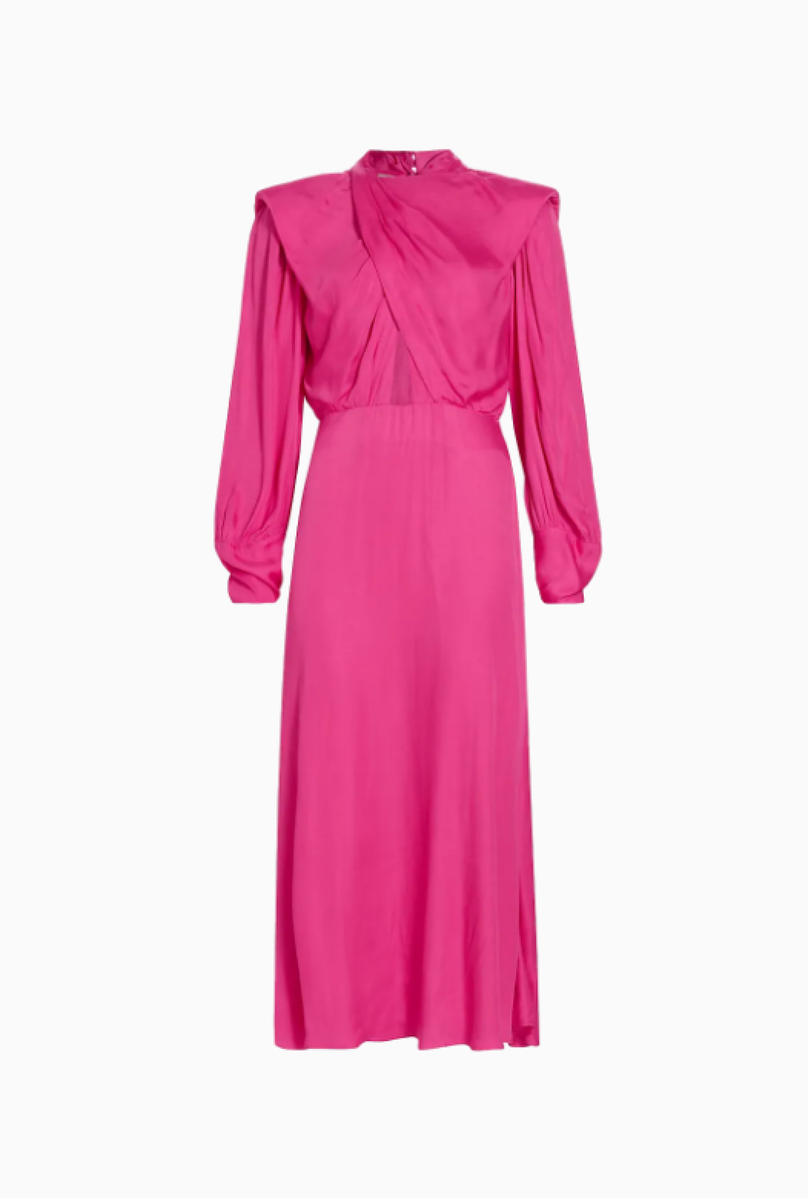 Robe Farm Rio Draped Satin Maxi