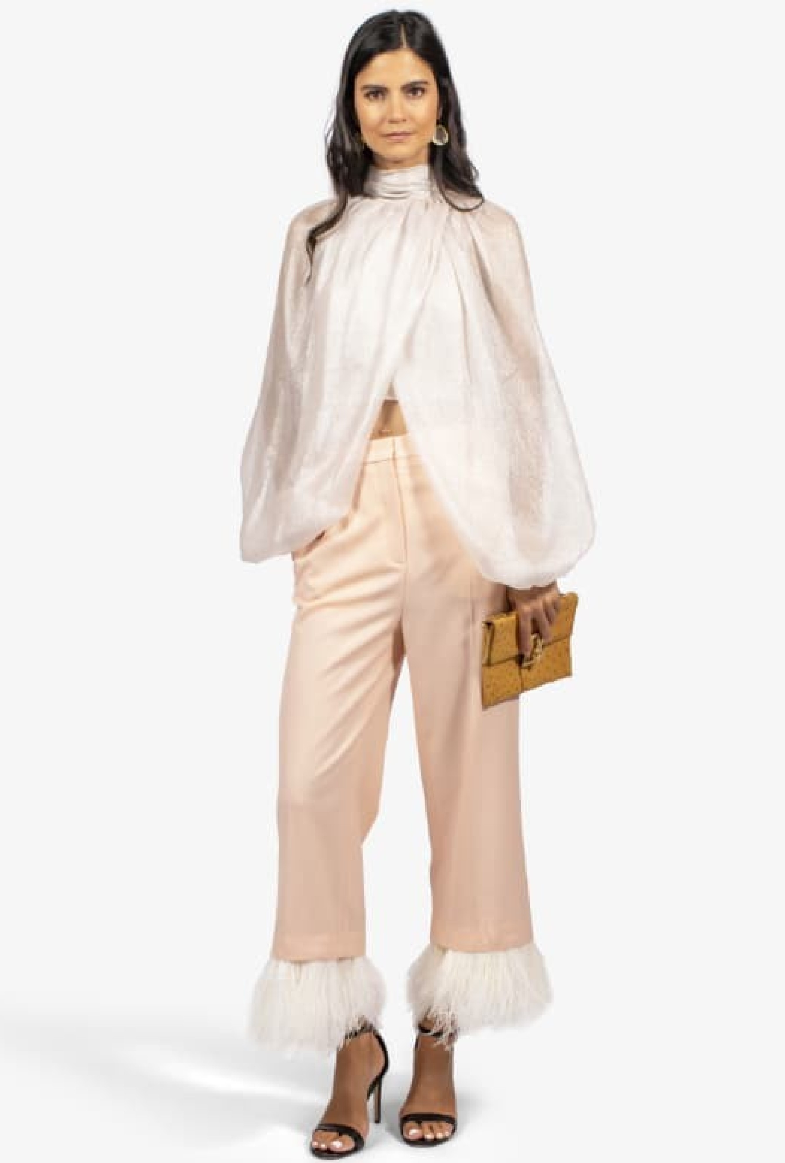 Blouse Rochas Funnel Silk