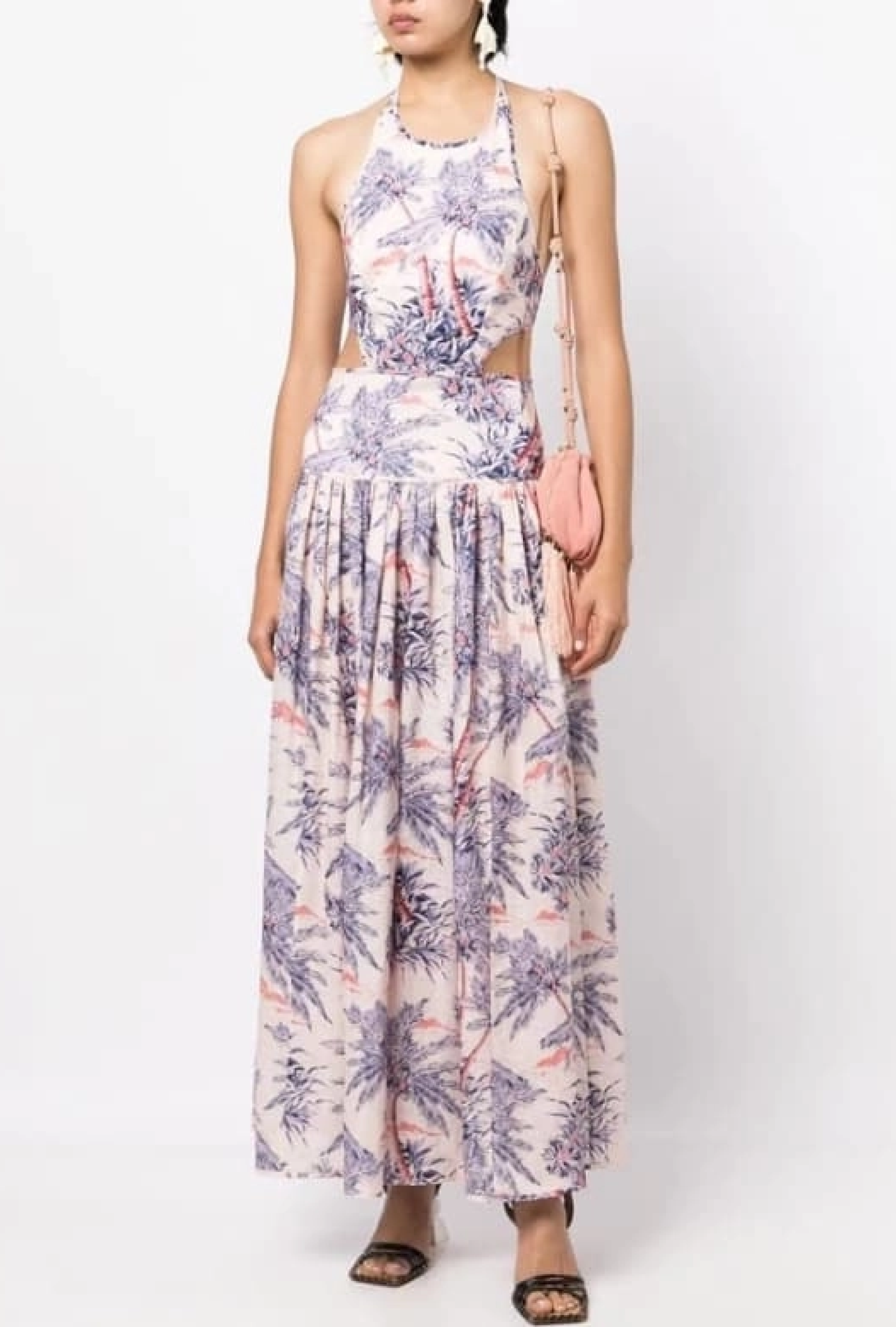 Robe Zimmermann Palmier