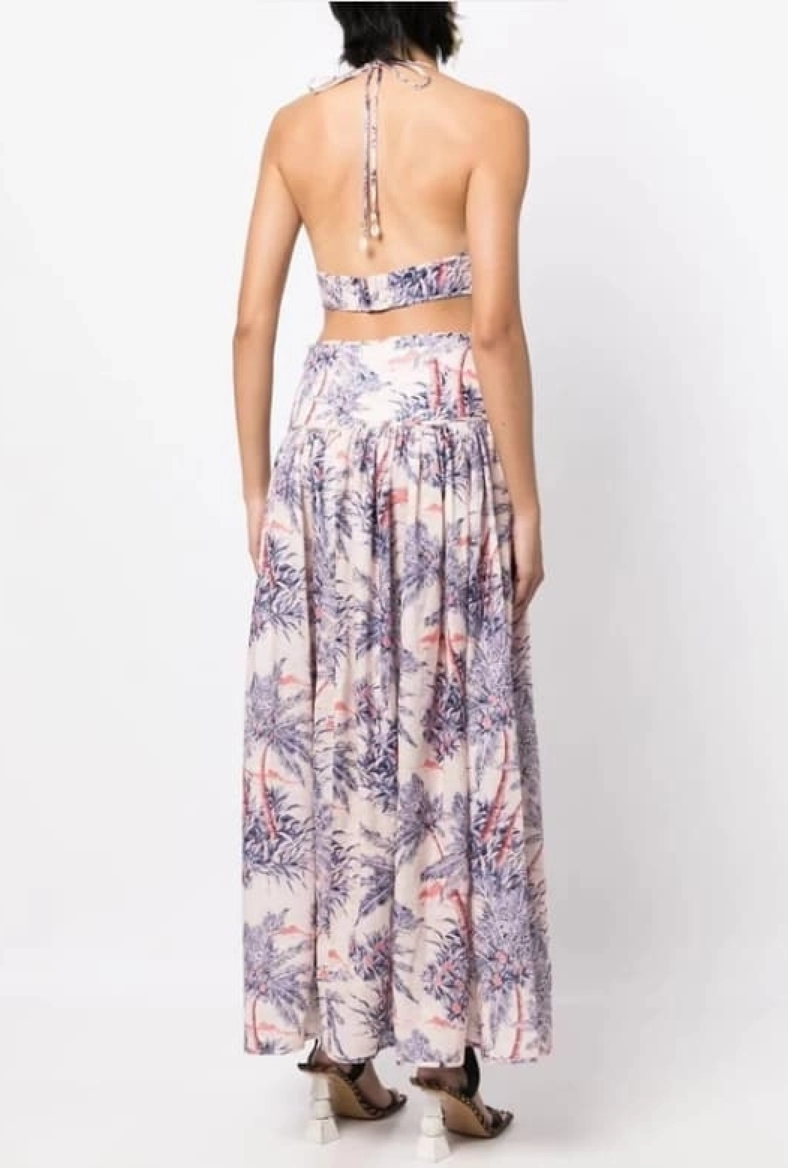 Robe Zimmermann Palmier