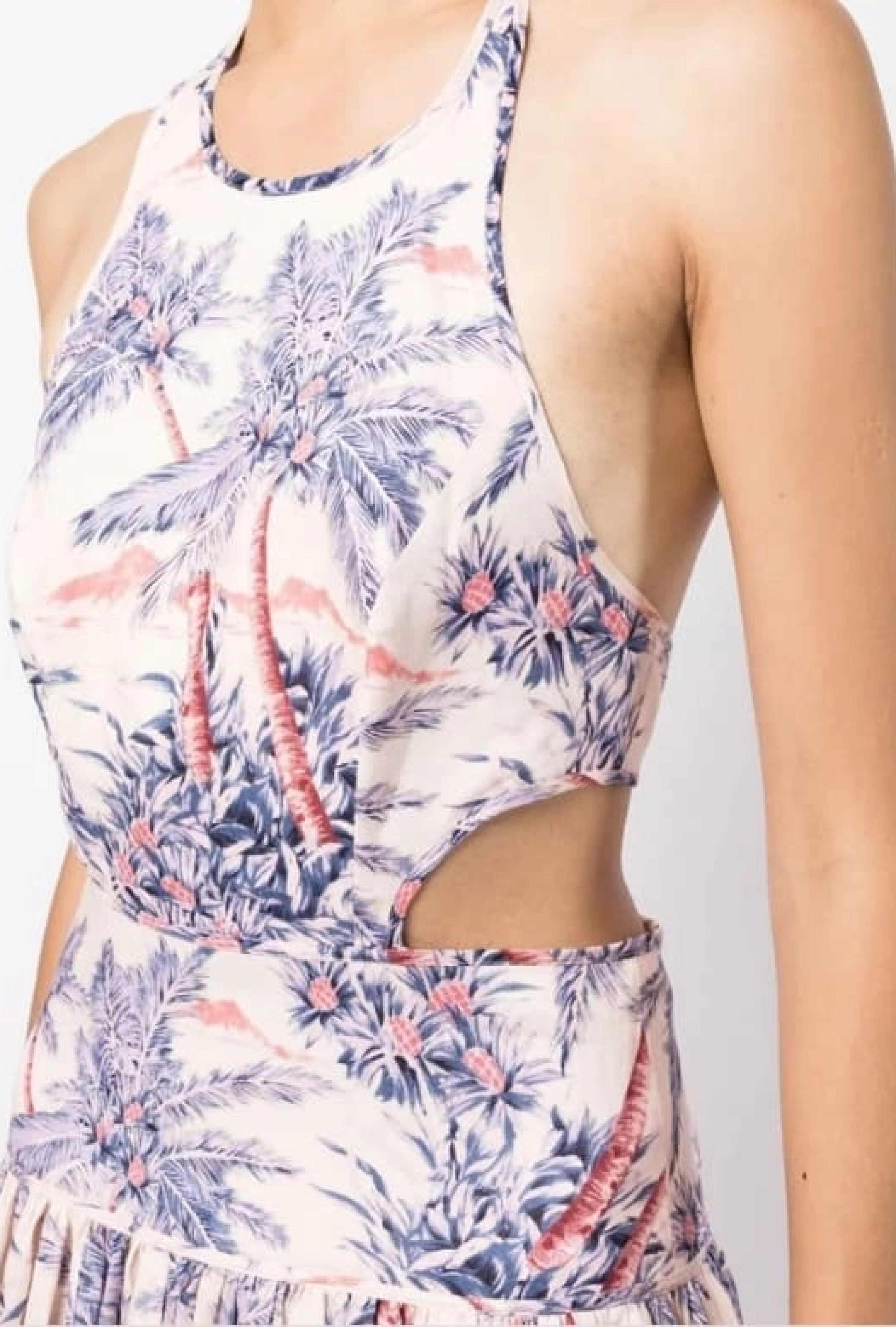 Robe Zimmermann Palmier