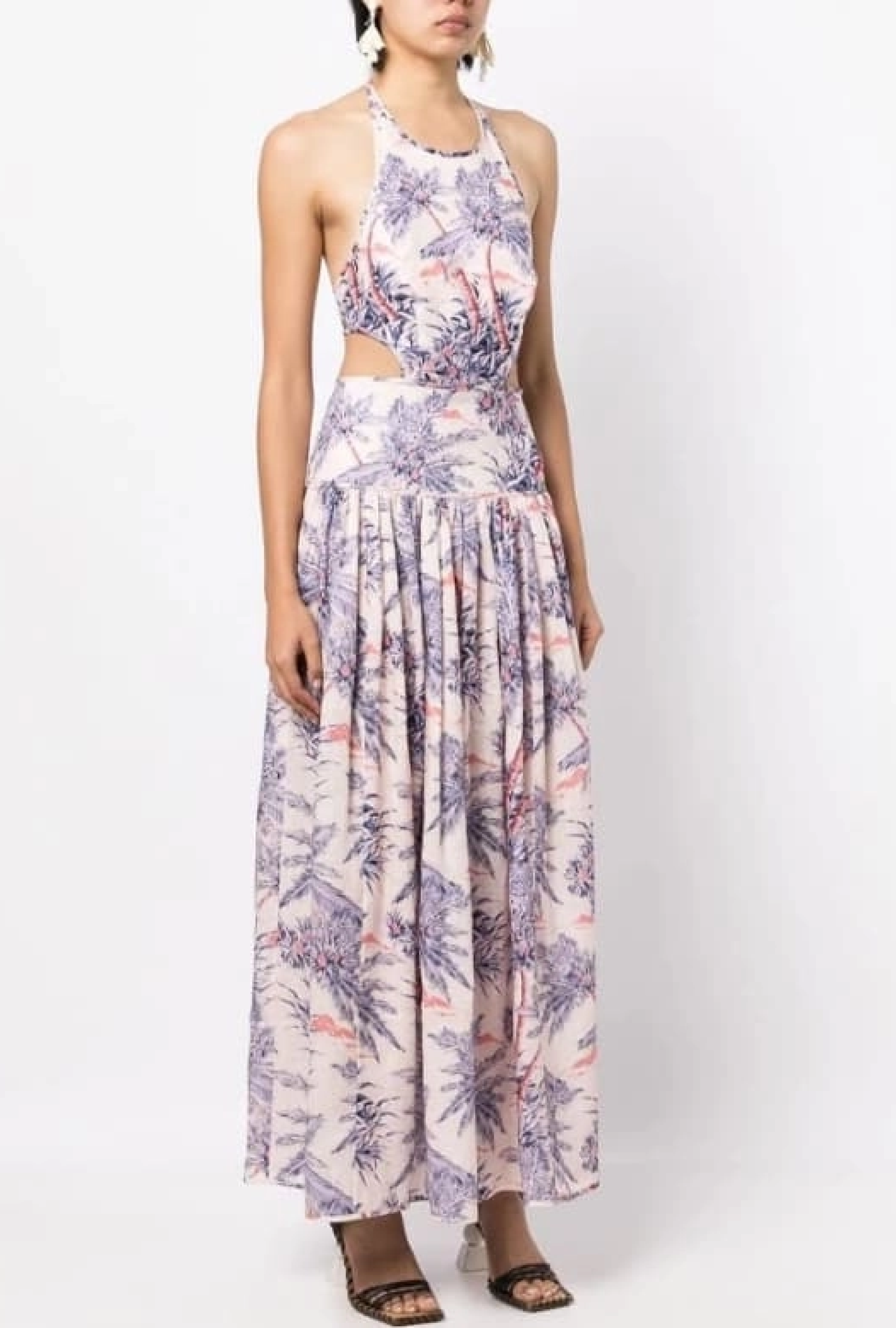 Robe Zimmermann Palmier