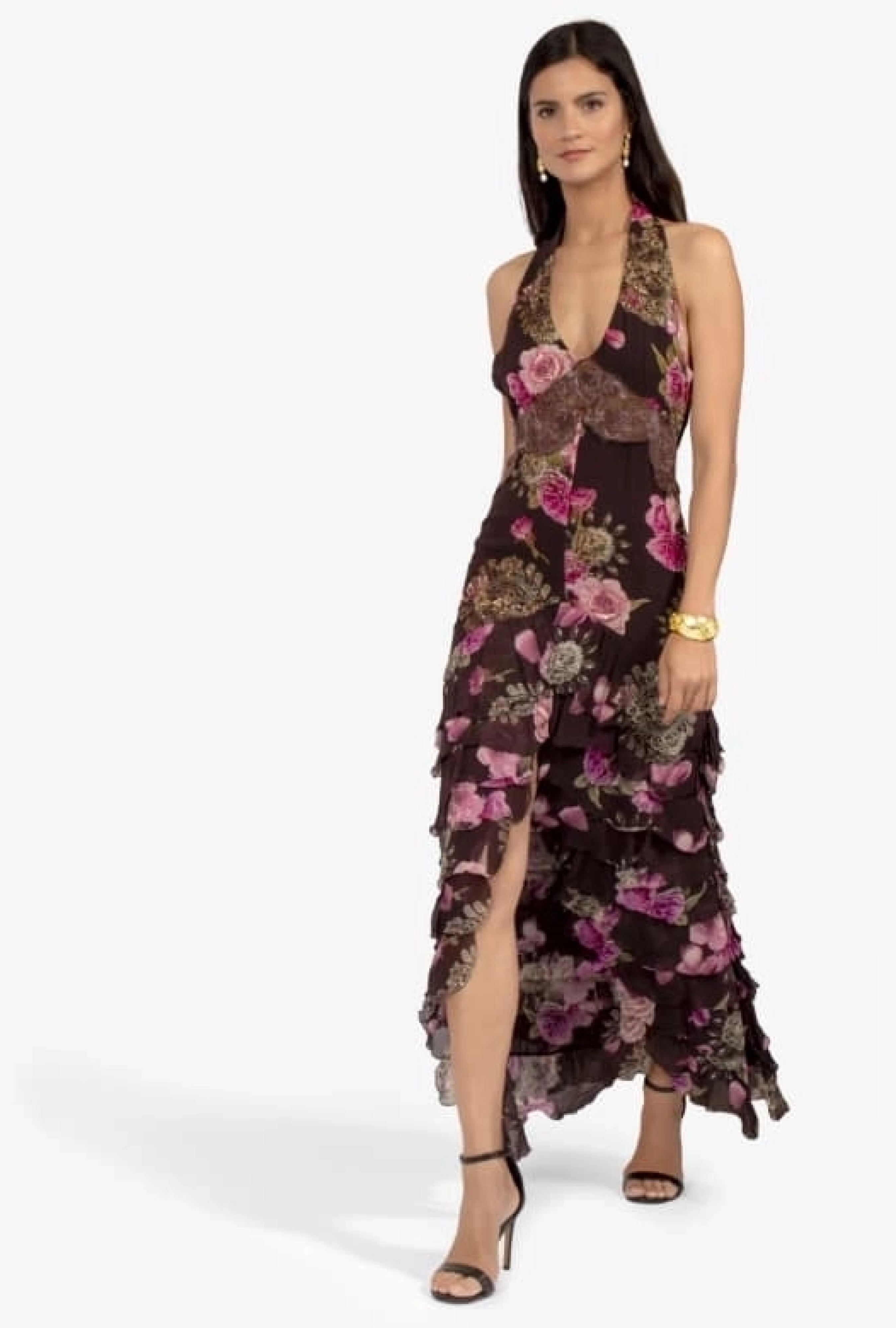 Robe Ungaro Purple Bloom