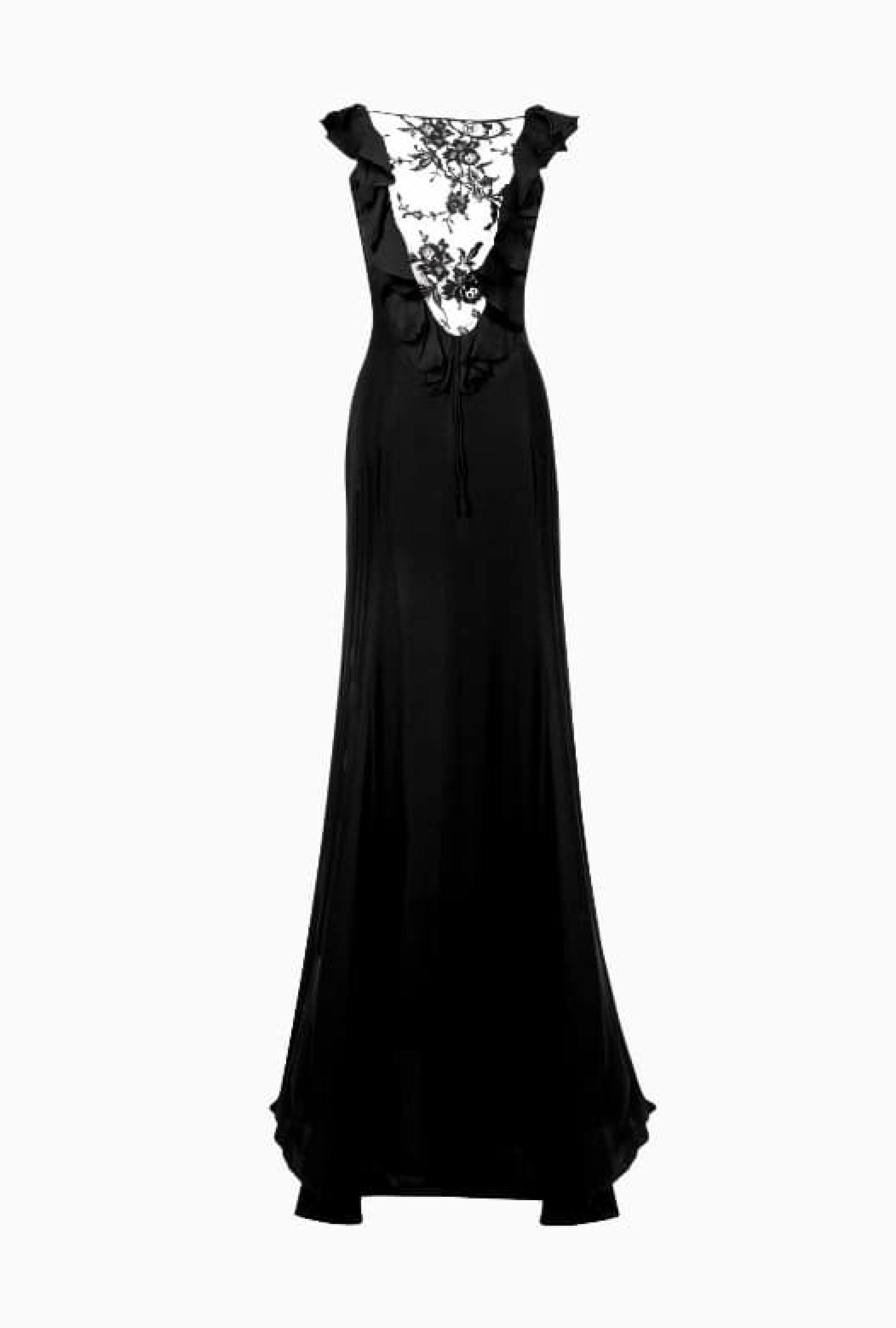 Robe Valentino Black Lace Fall2004