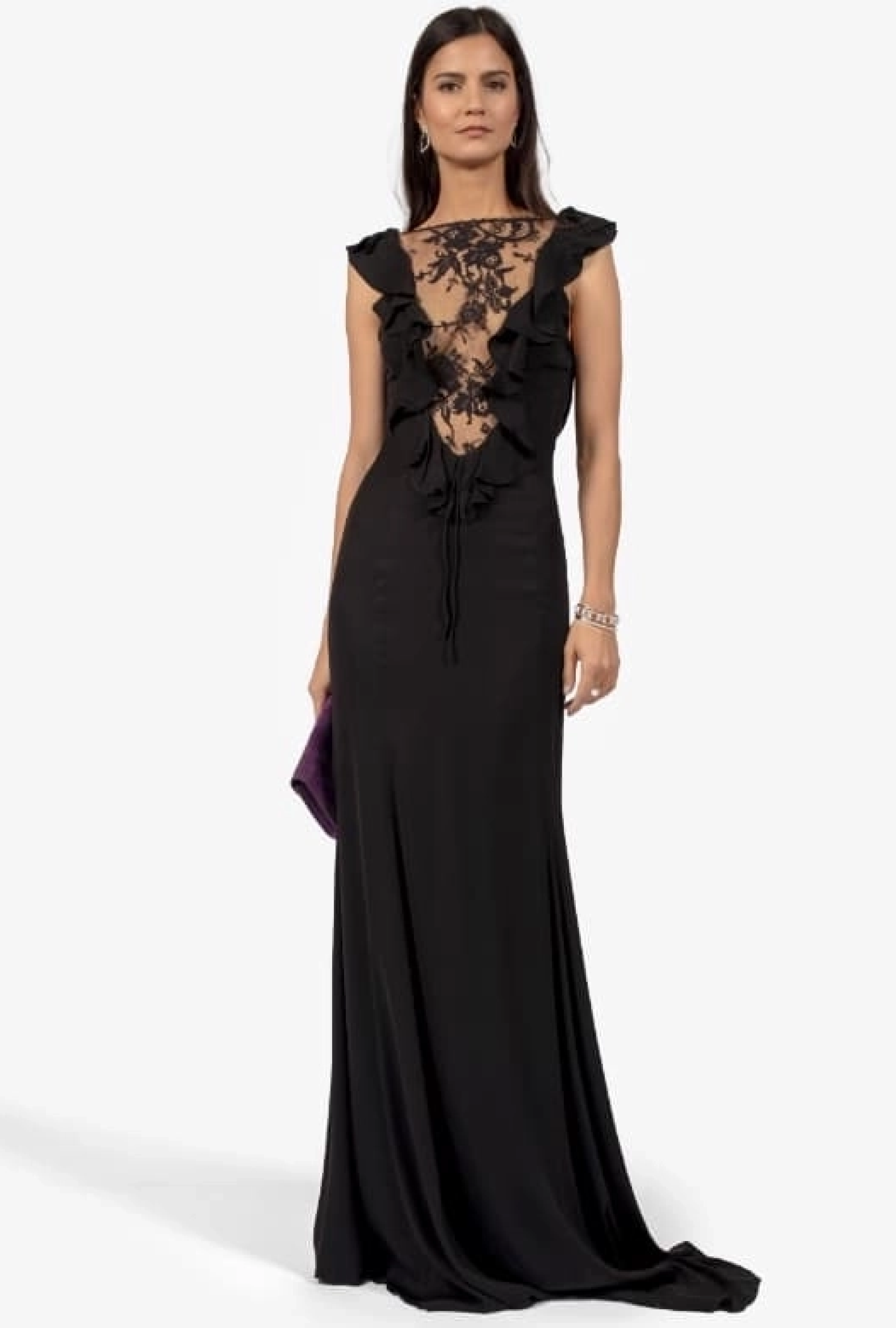 Robe Valentino Black Lace Fall2004