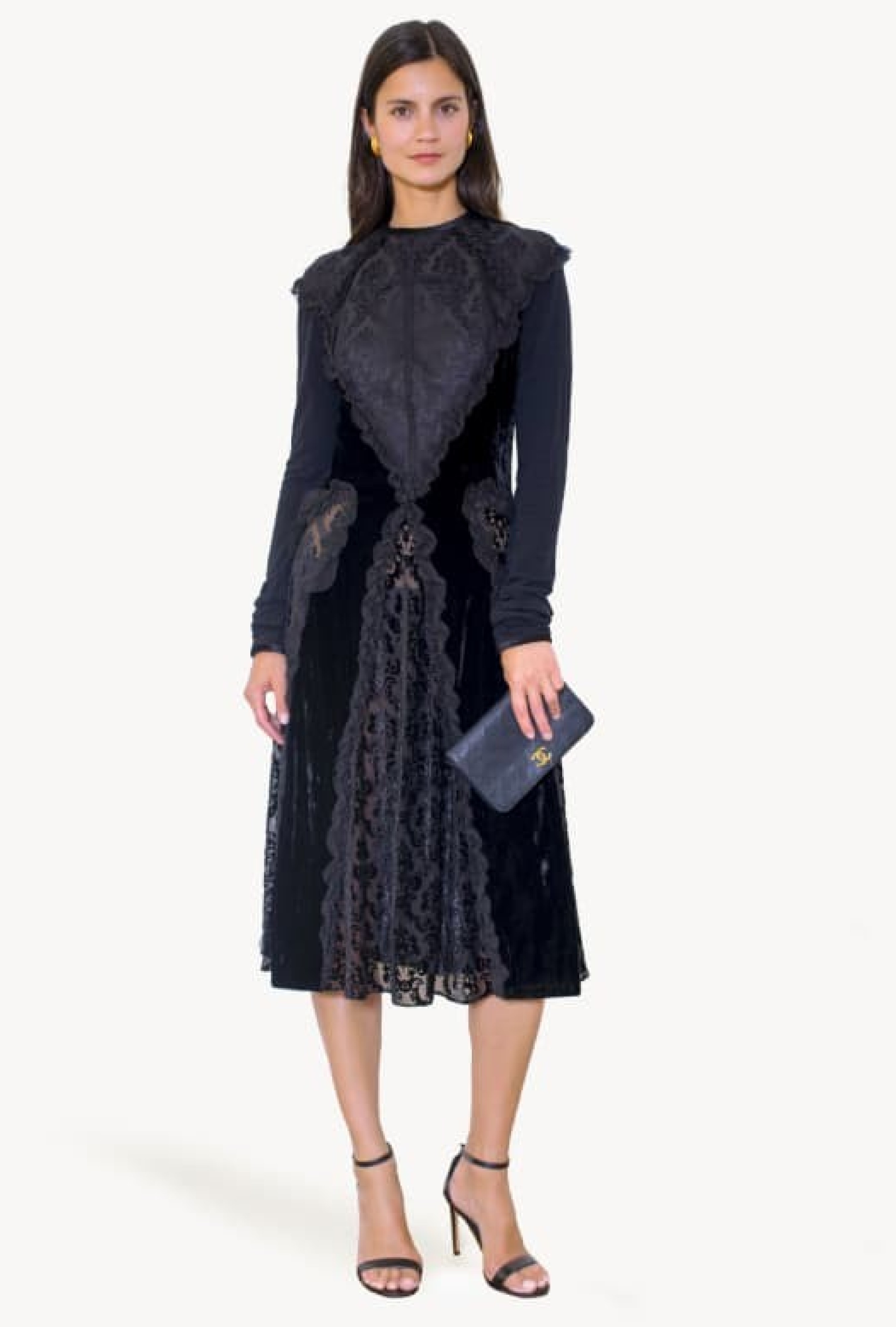Robe Givenchy Velours Noire