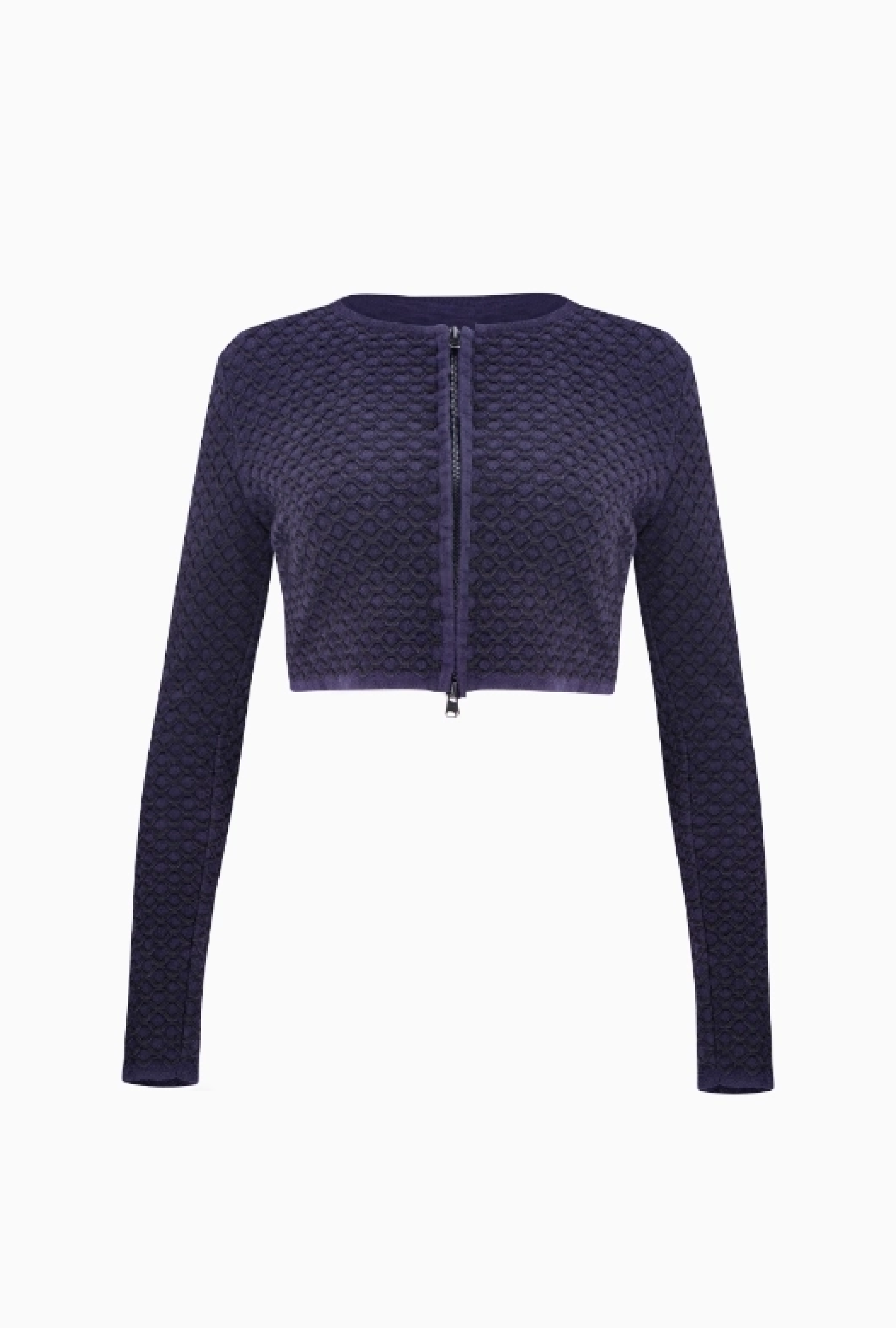 Robe Alaia Blue Velvet