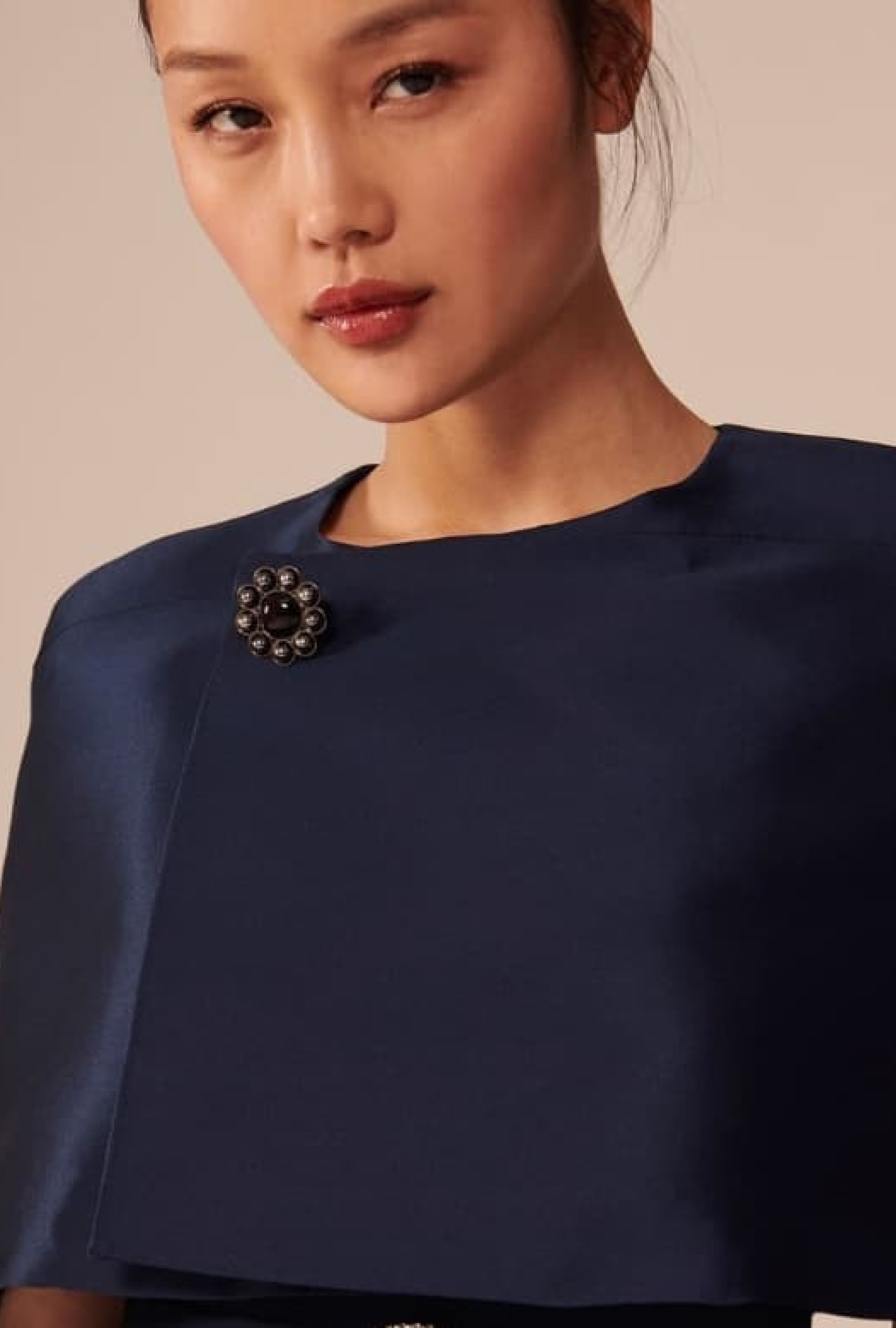 Cape Tara Jarmon Valeria Nocturne