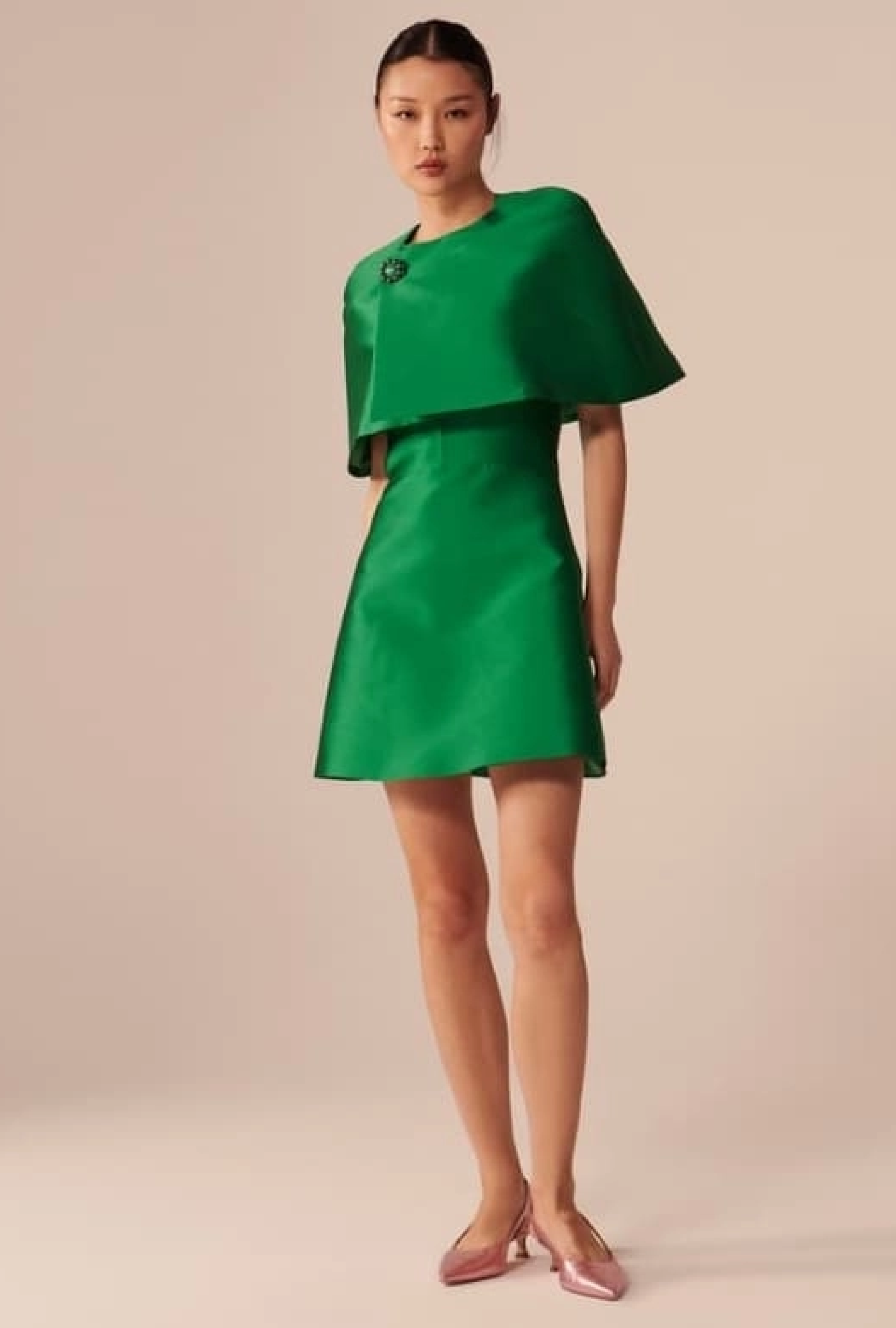 Cape Tara Jarmon Valeria Emeraude