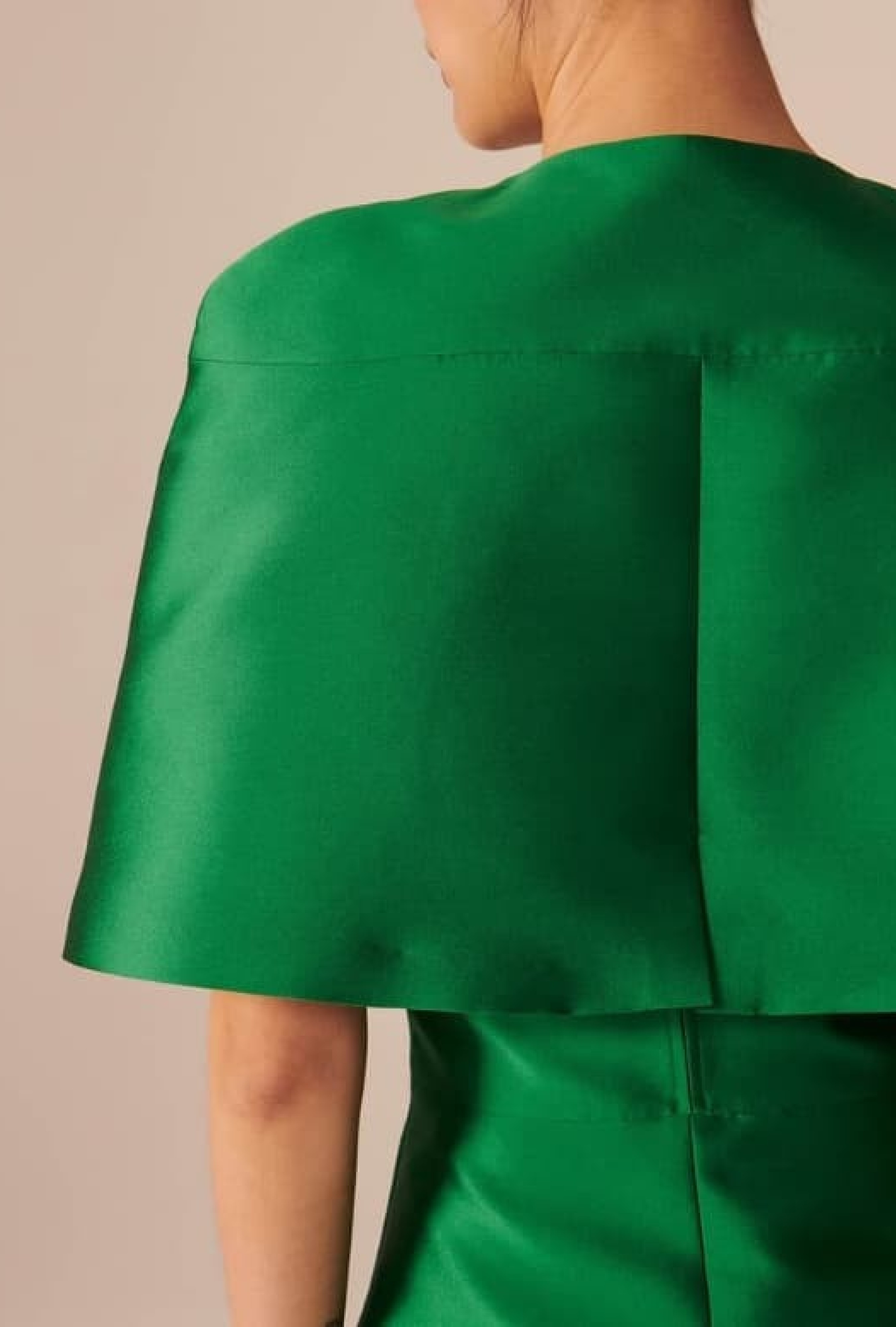 Cape Tara Jarmon Valeria Emeraude