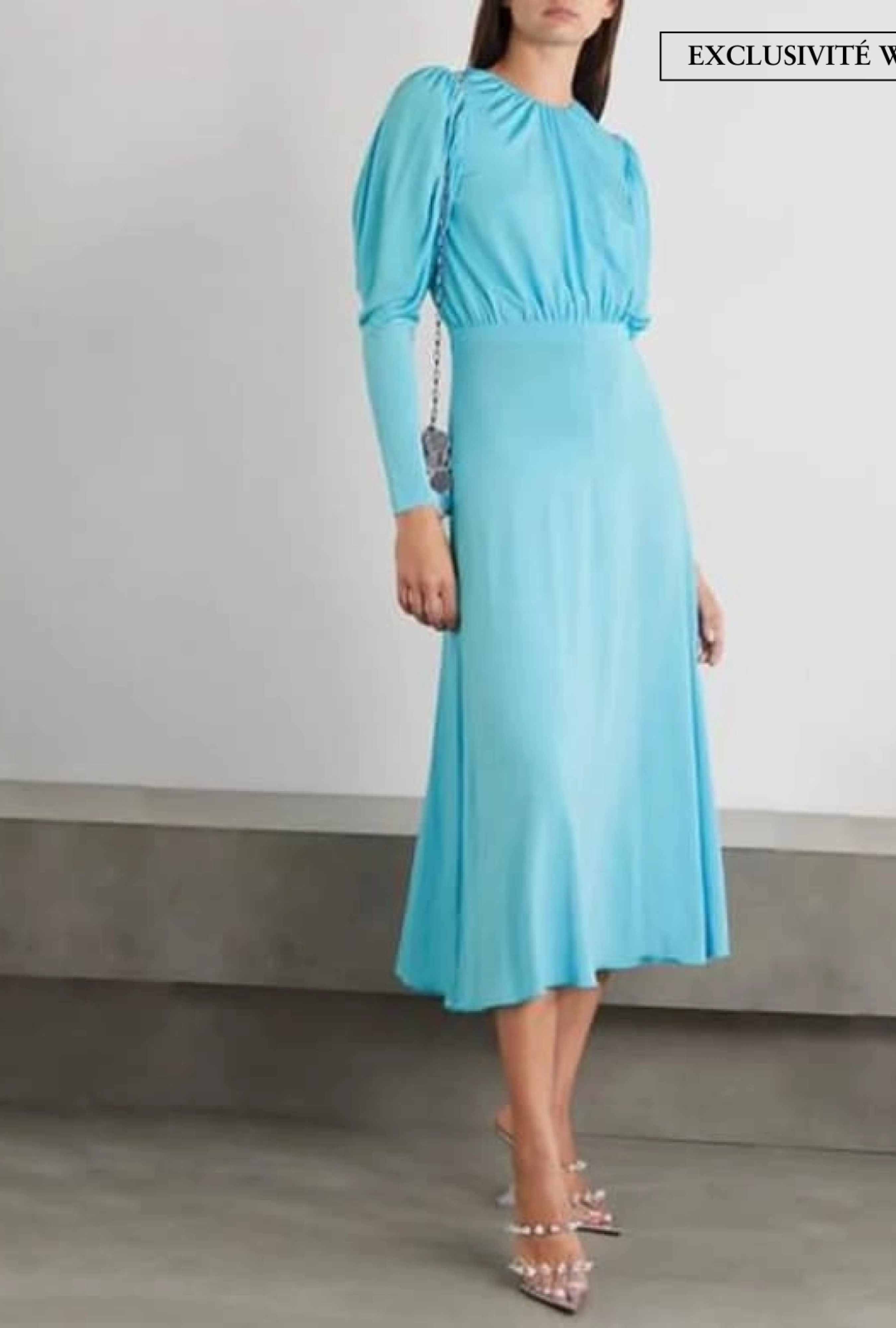 Robe Rotate Laura Bleue