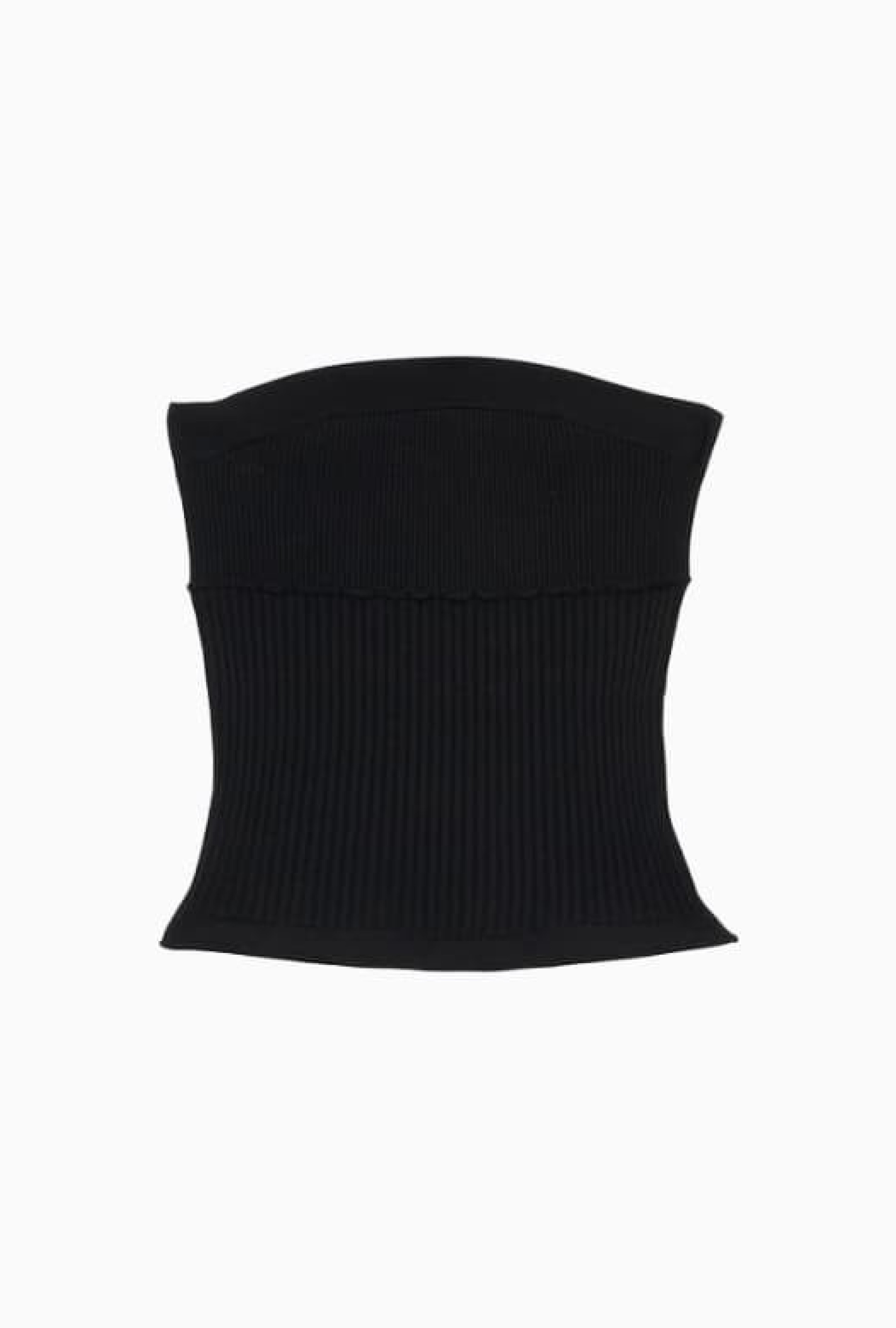 Top Zapa Bustier Nero