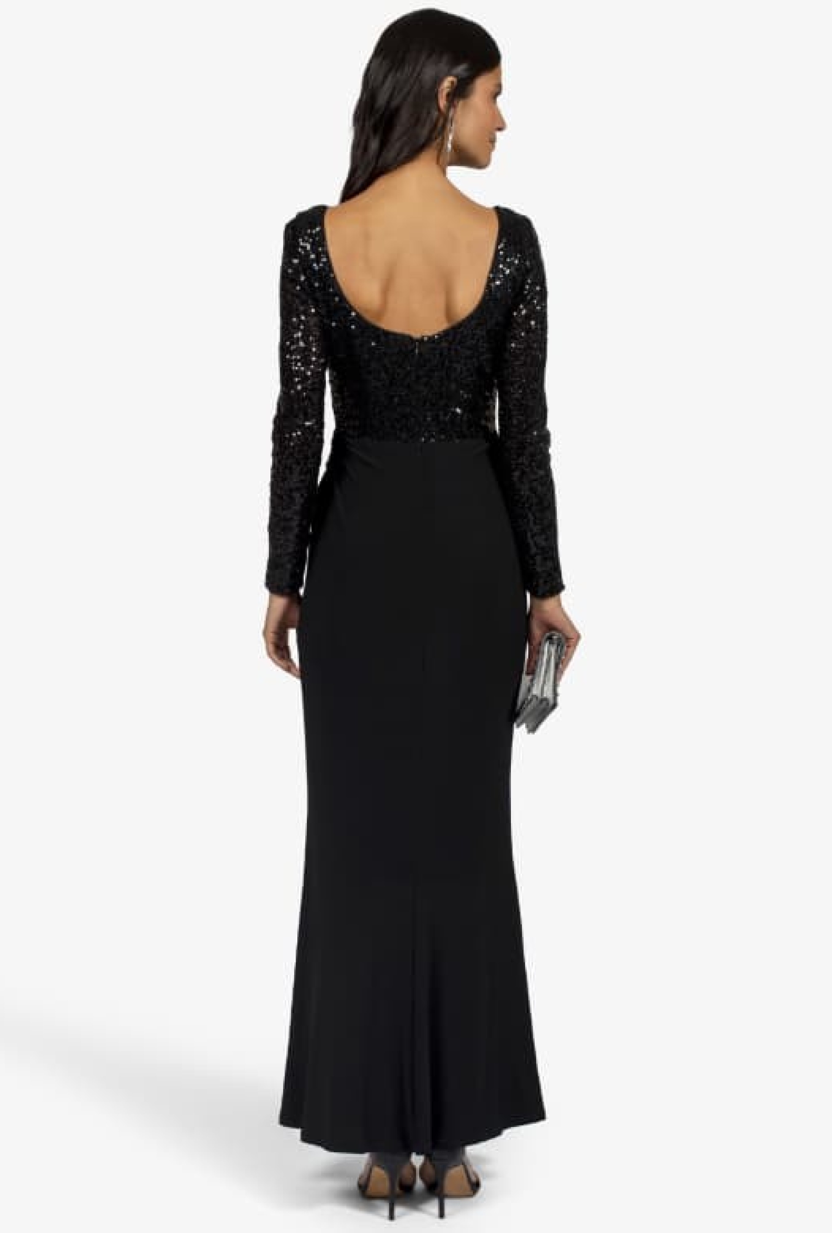 Robe Ralph Lauren Long Sleeves Sequined-Exclusivité web