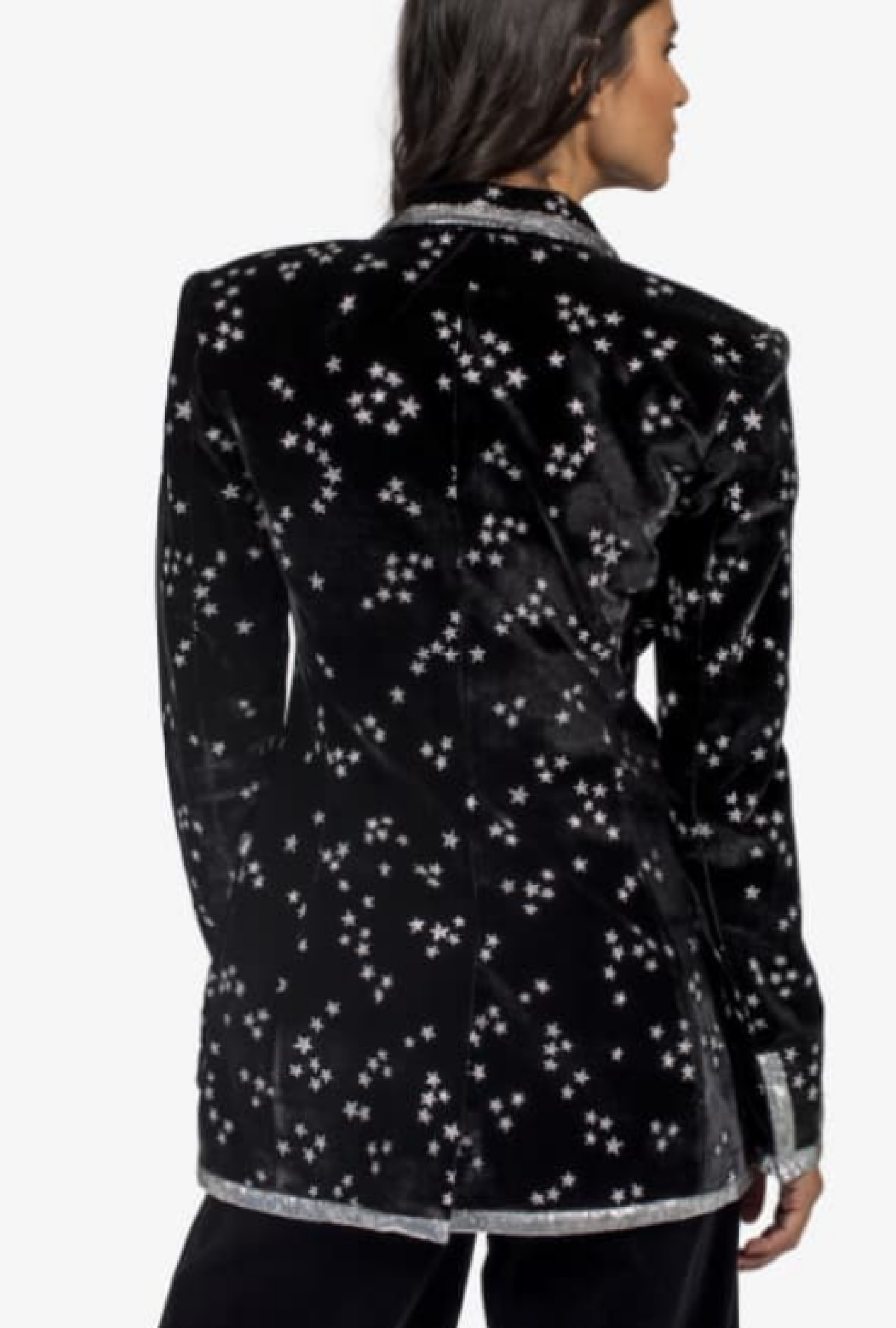 Veste Azzaro Imane Embroidered Black