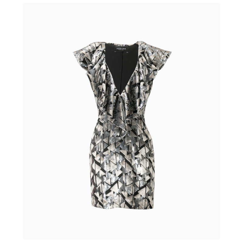 Robe Azzaro Ella Glitter Triangle