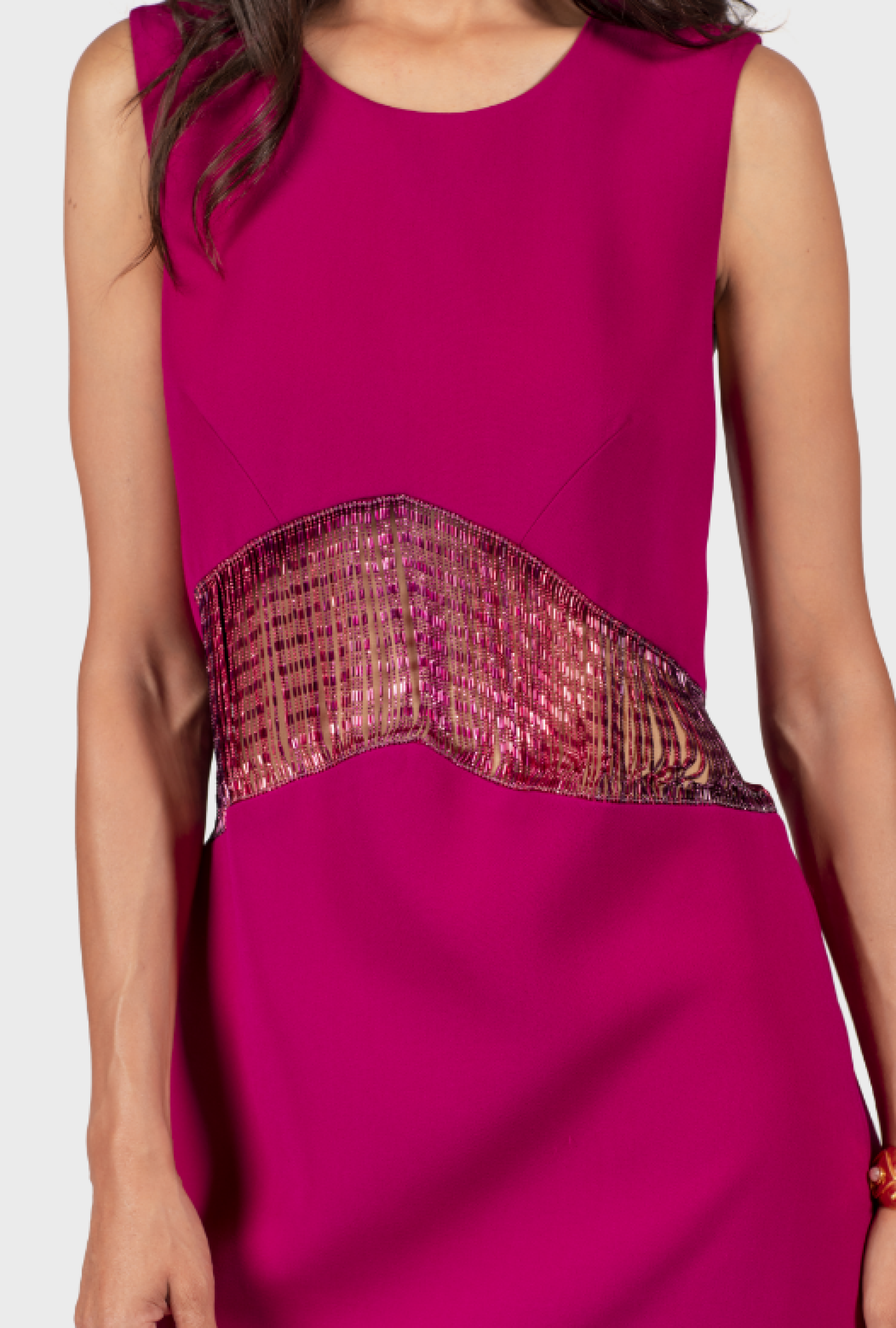Robe Azzaro Dorine Fuchsia