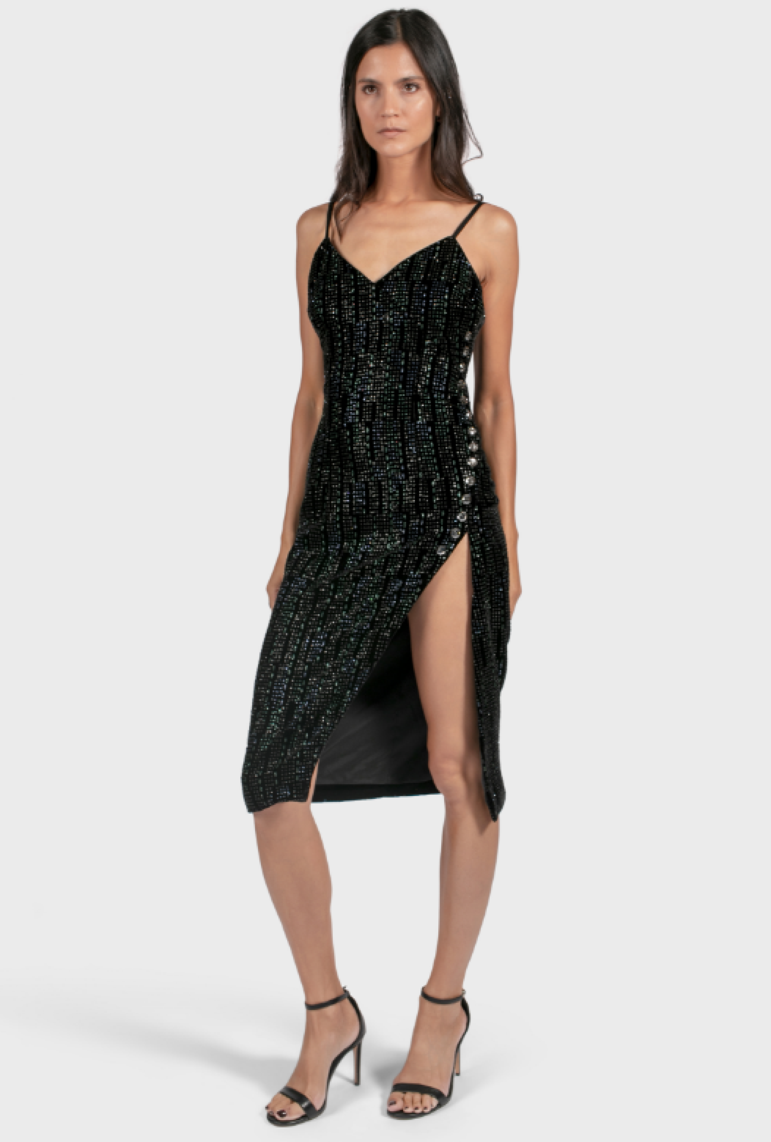 Robe Azzaro Elena Black Emerald