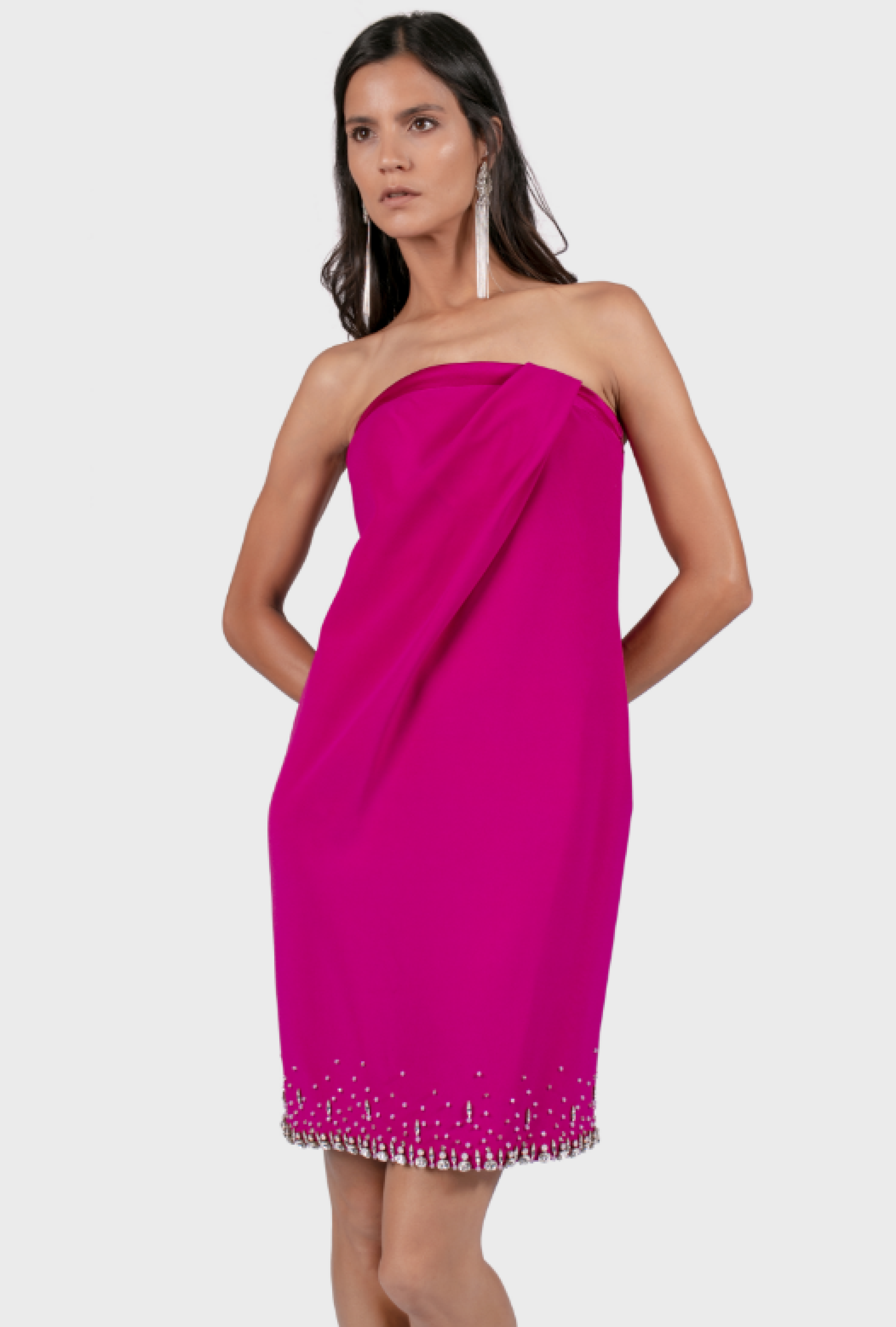 Robe Azzaro Pheline Fuchsia