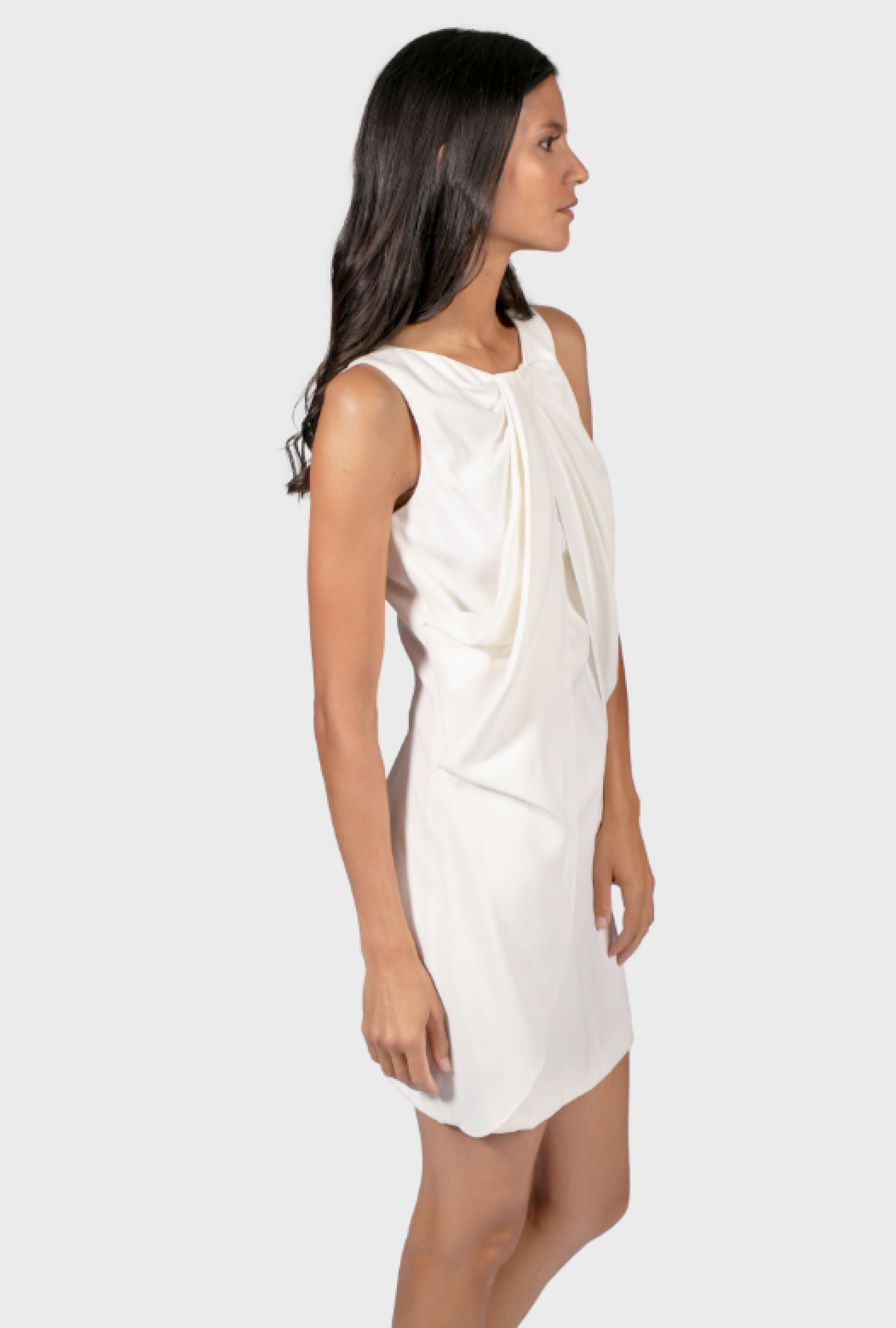 Robe Azzaro Draped White