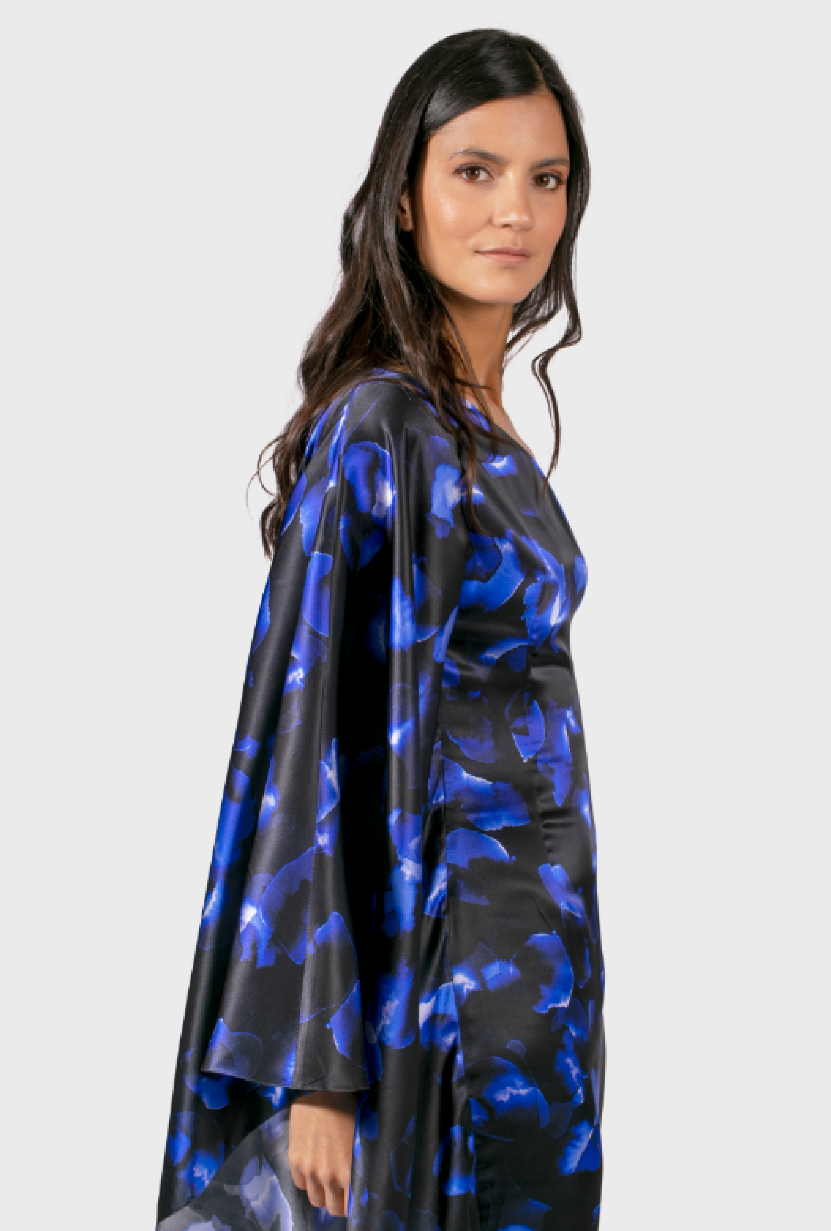 Robe Azzaro Blue Petals