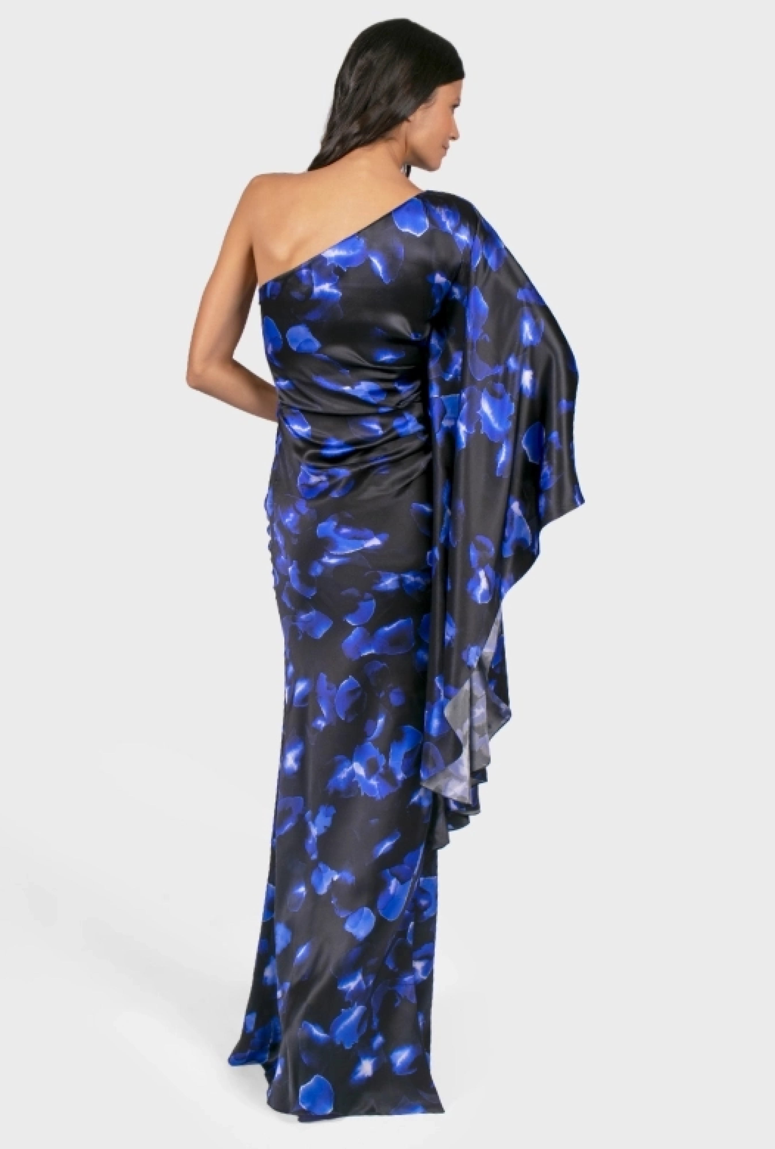 Robe Azzaro Blue Petals