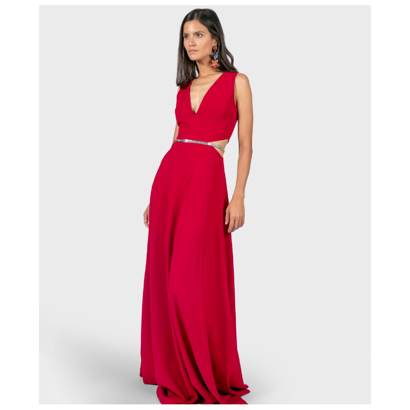 Robe Azzaro Dasha Rouge
