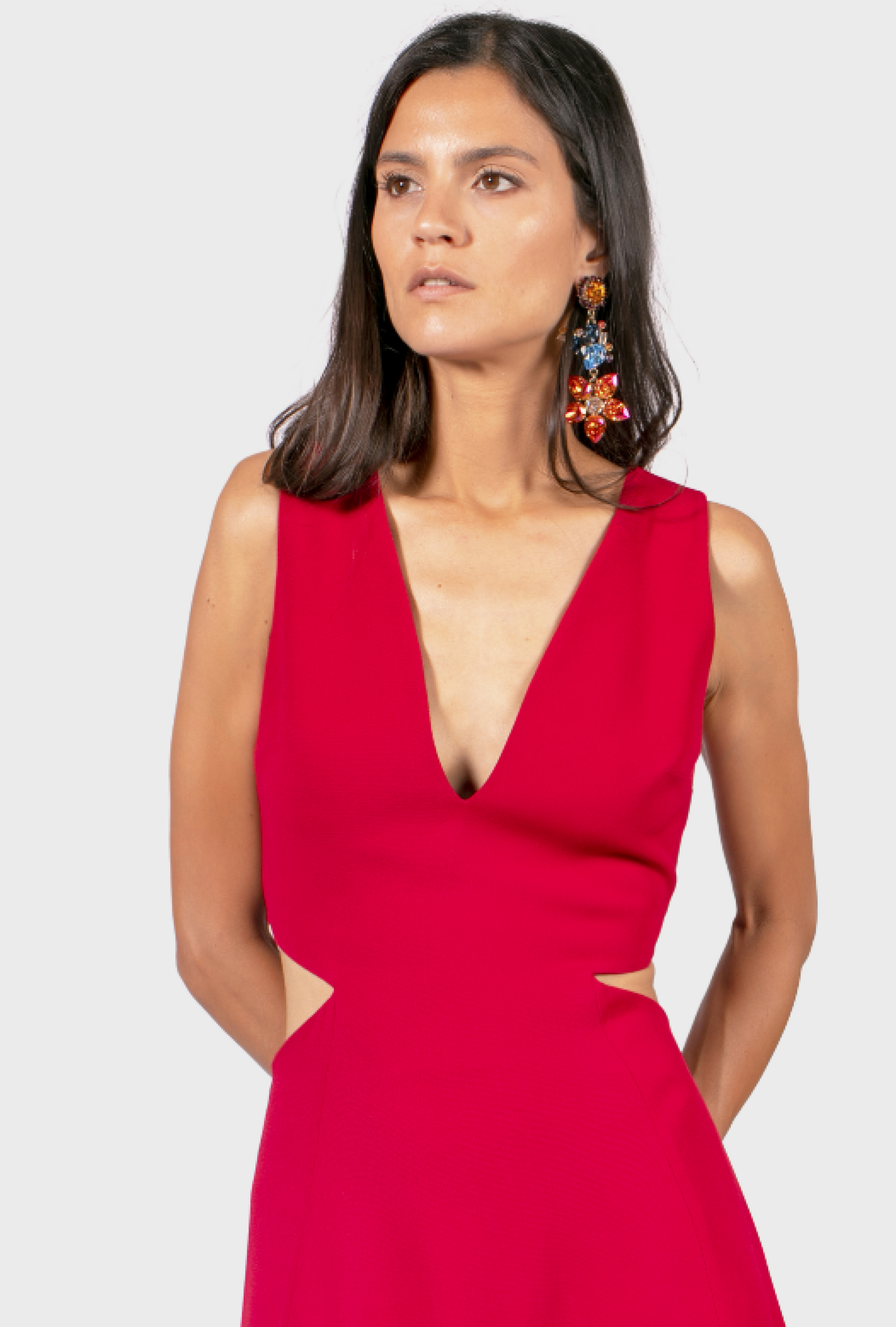 Robe Azzaro Dasha Rouge