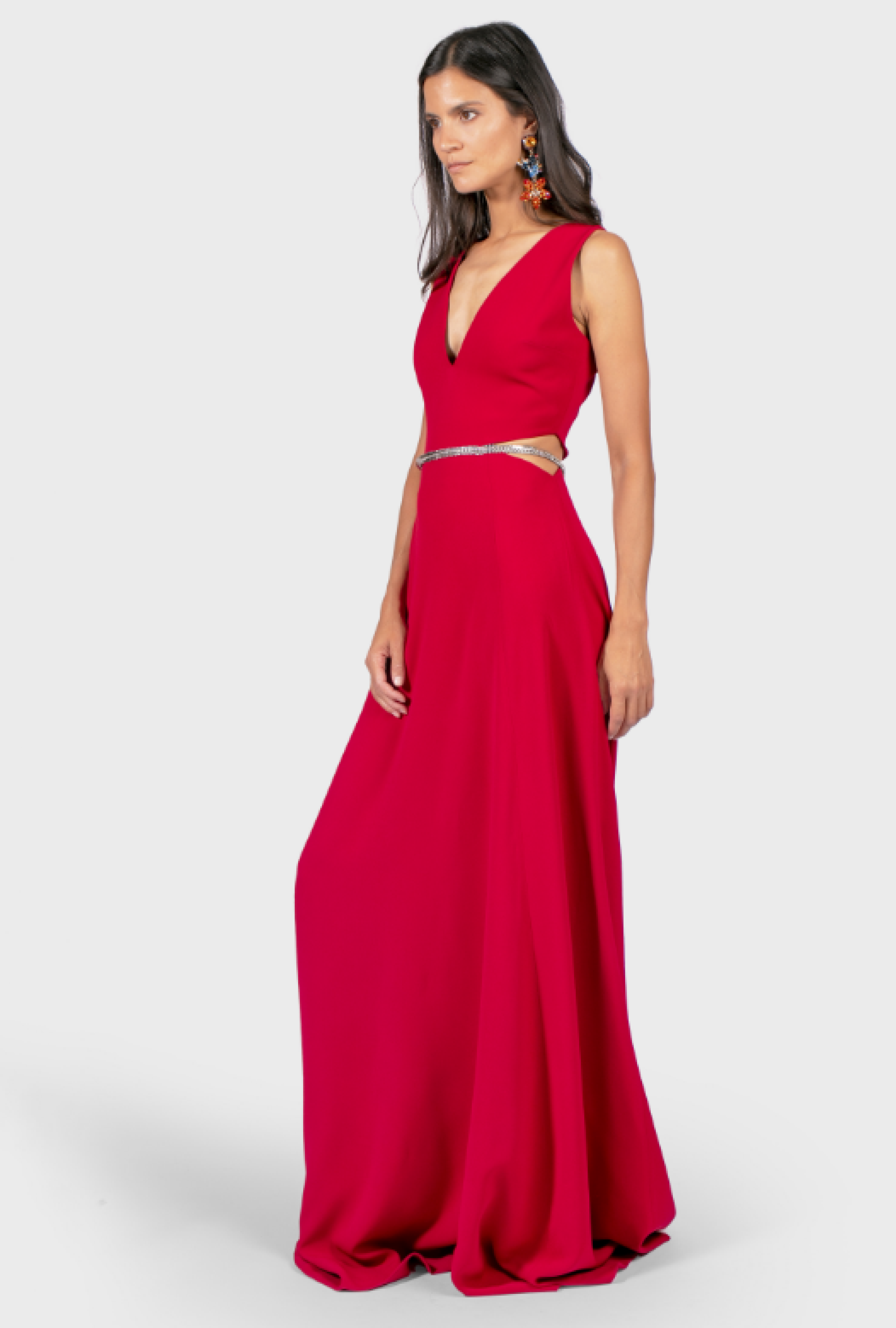 Robe Azzaro Dasha Rouge
