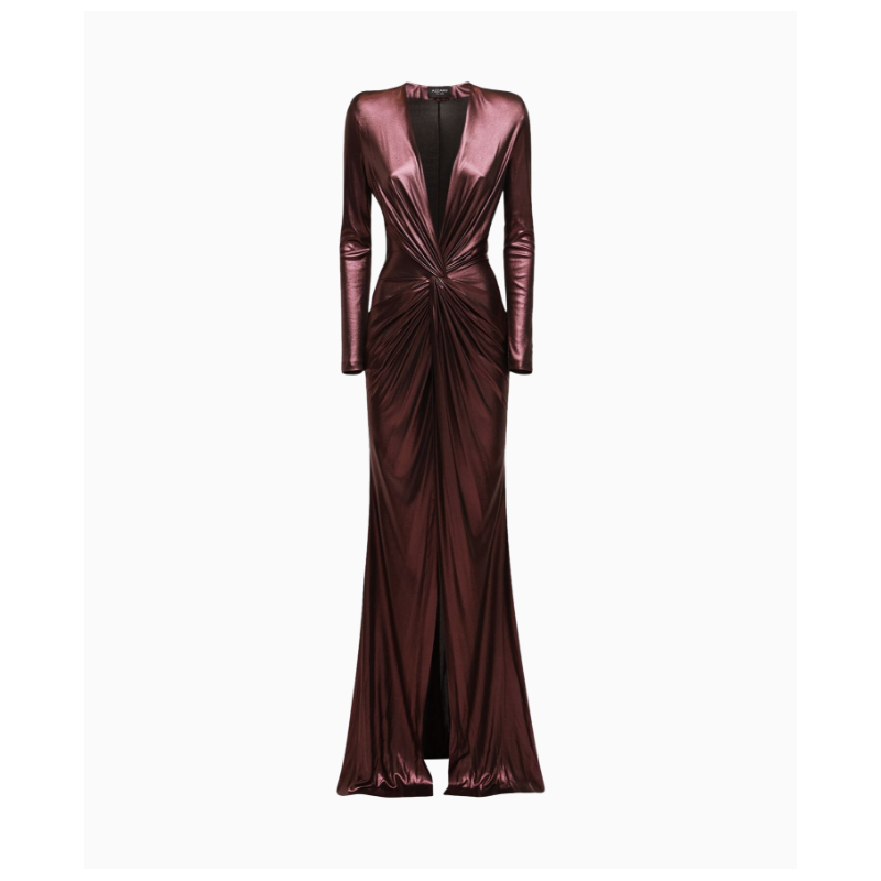 Robe Azzaro Violet Irisé
