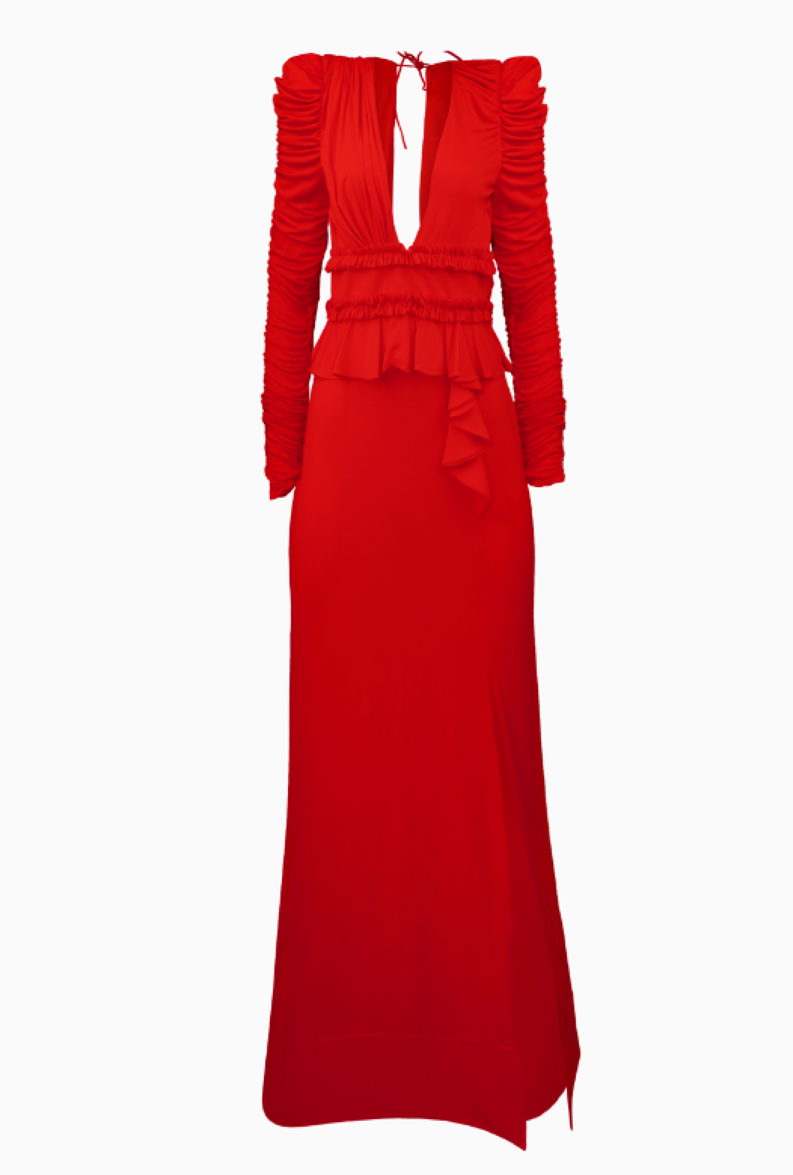 Robe Azzaro Georgia Rouge