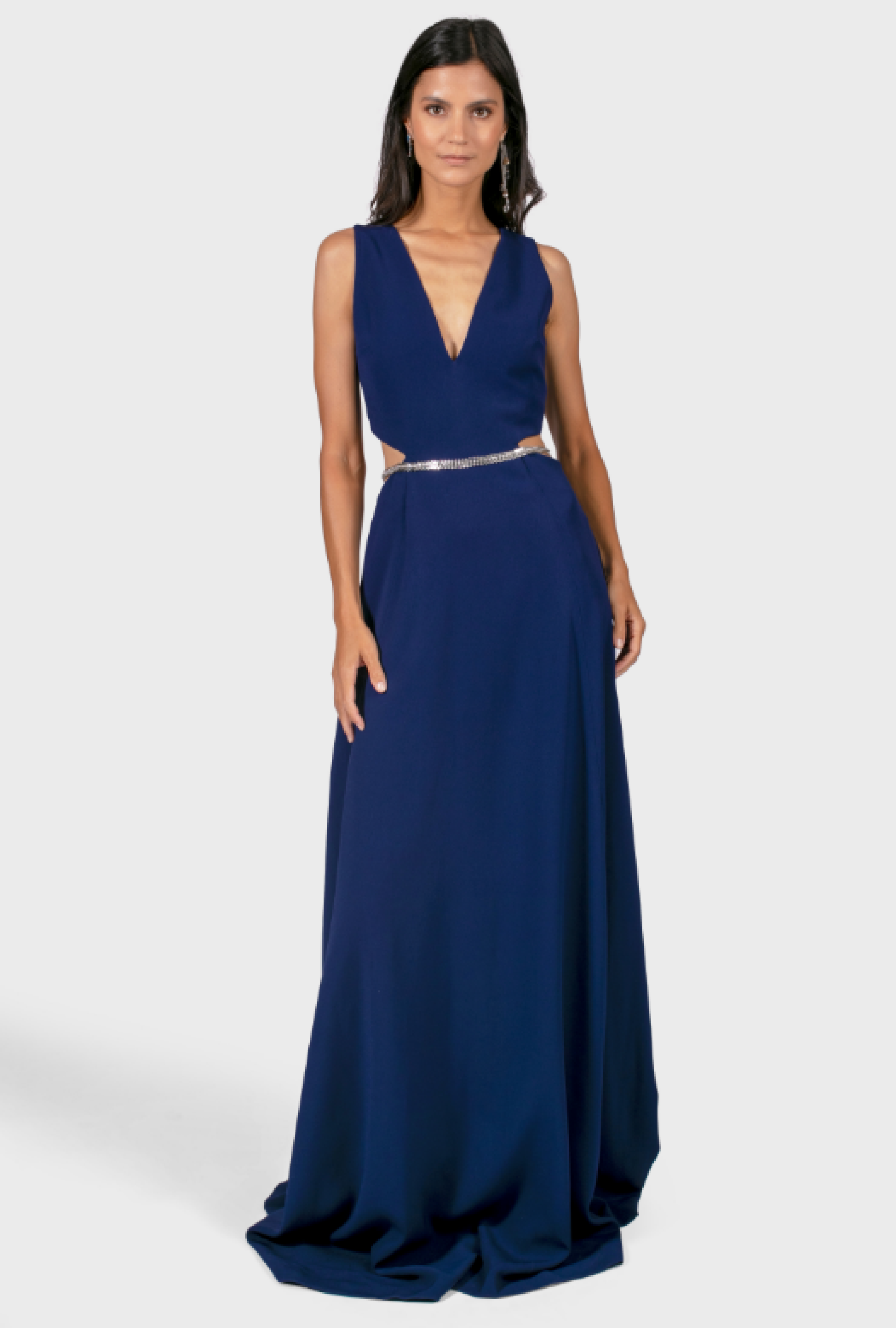 Robe Azzaro Dasha Bleu