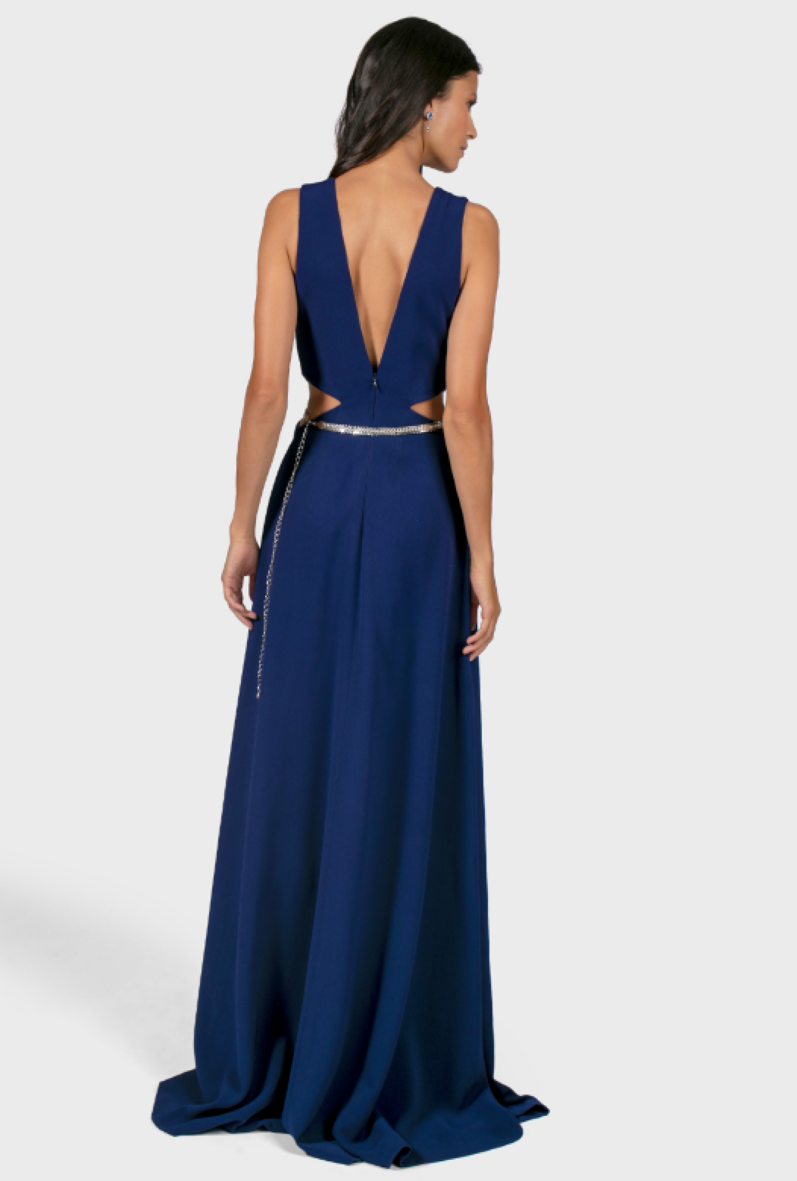 Robe Azzaro Dasha Bleu