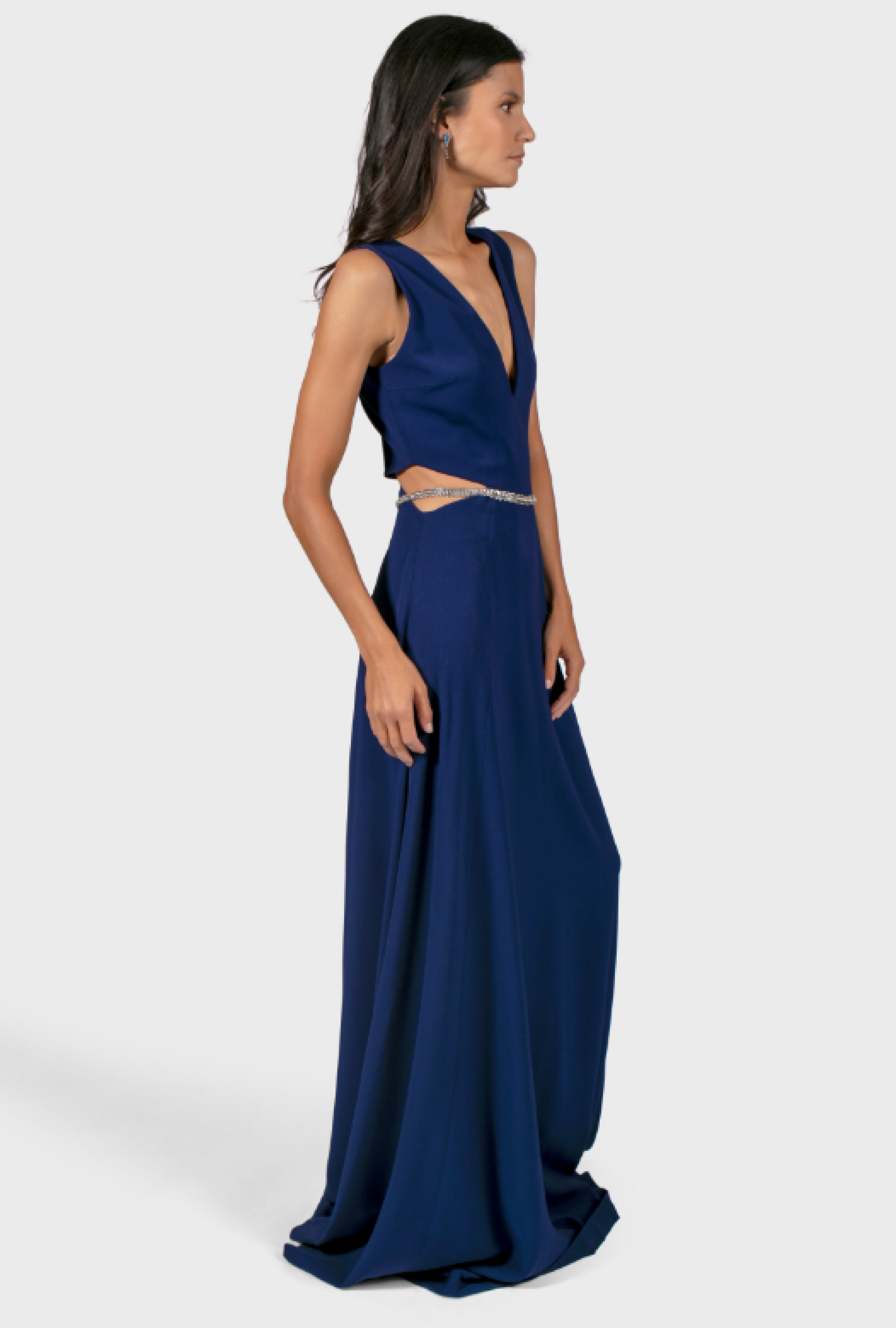 Robe Azzaro Dasha Bleu