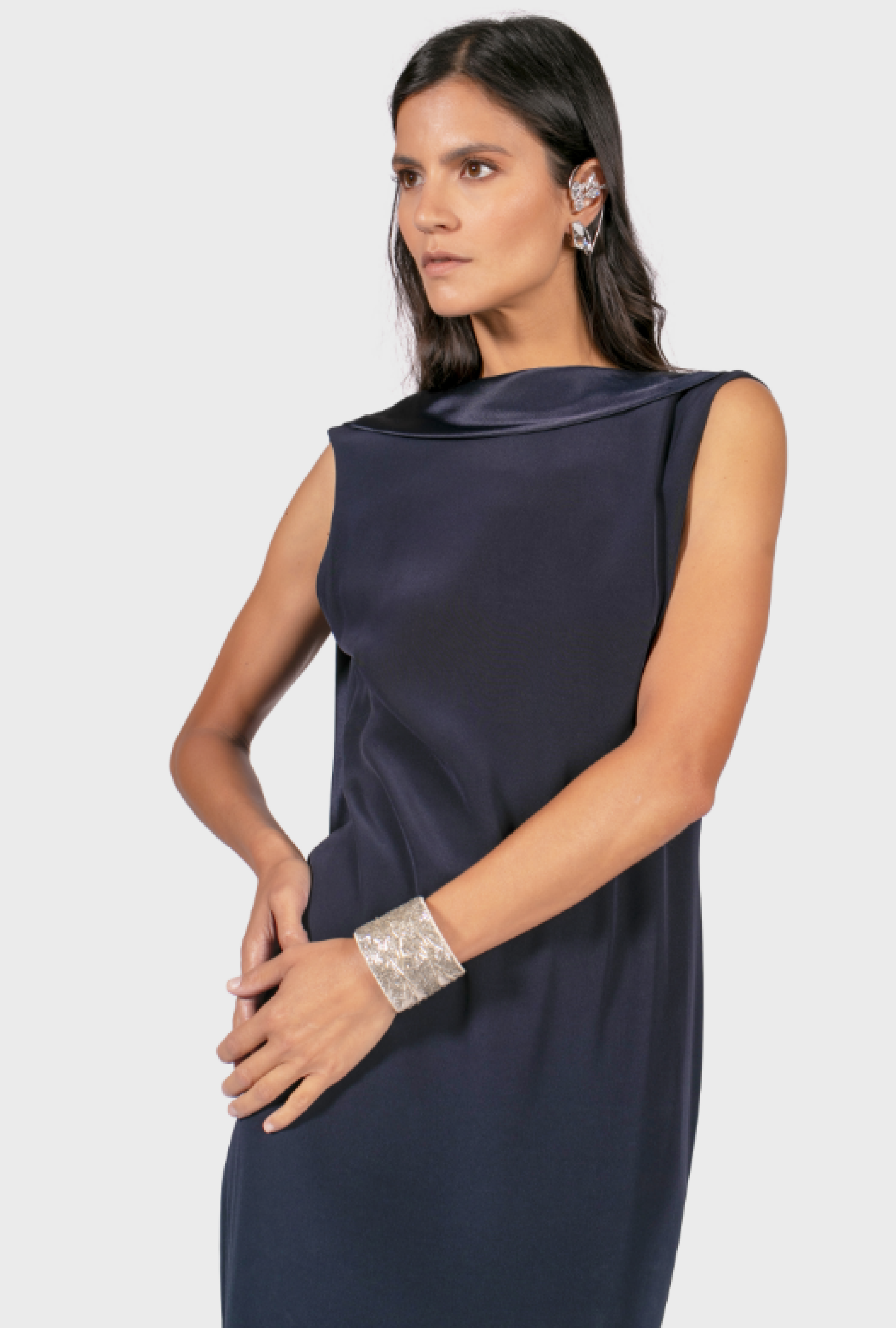 Robe Azzaro Ellie Navy