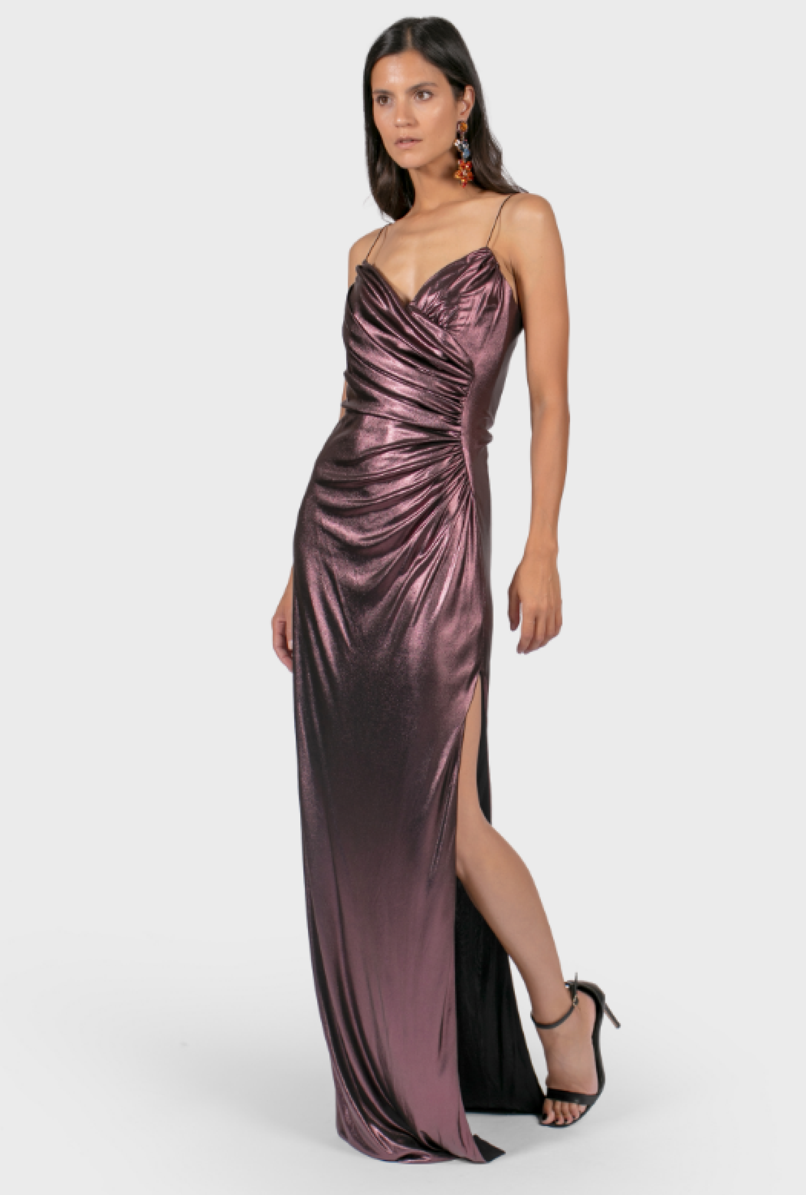 Robe Azzaro Raquel Burgundy