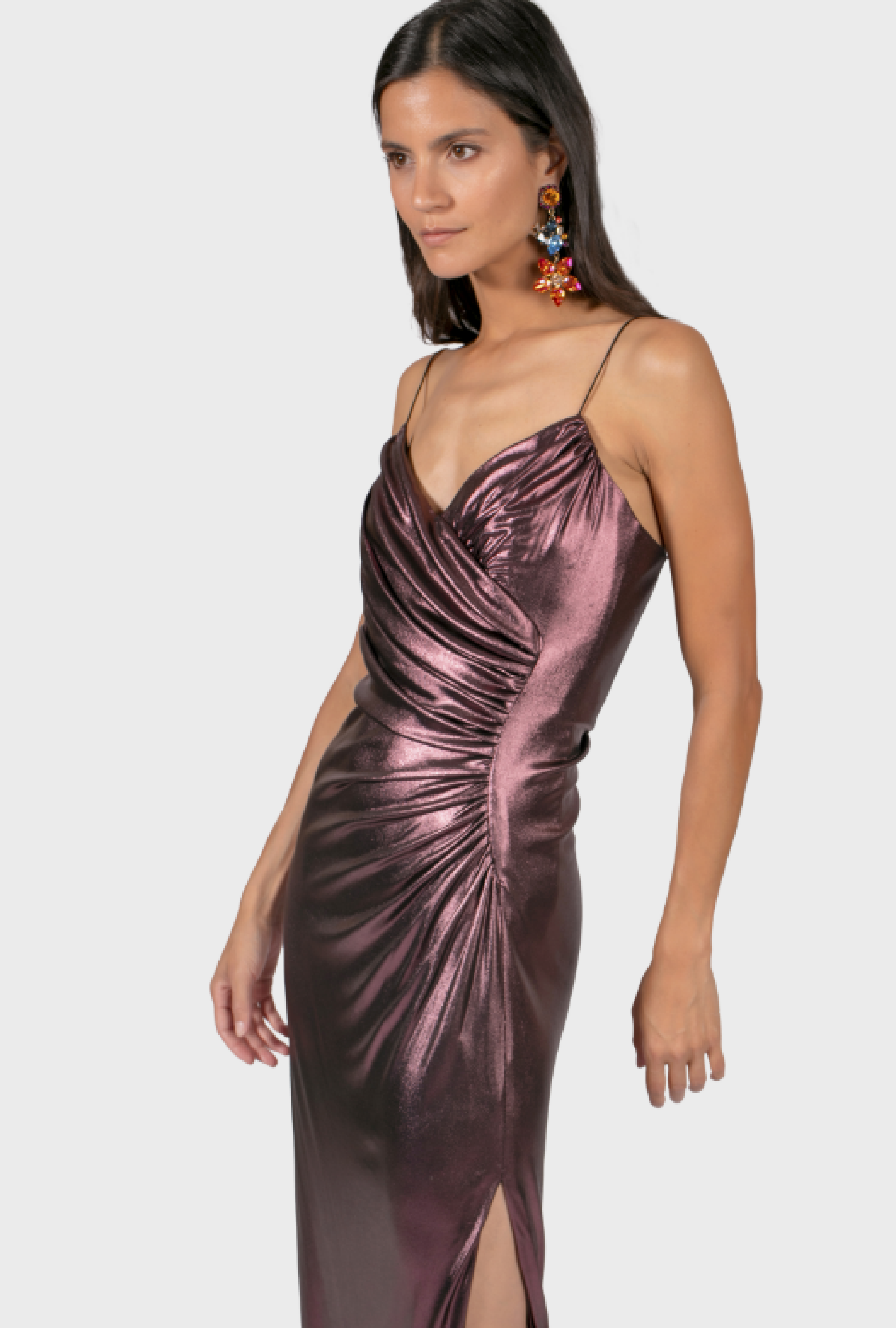 Robe Azzaro Raquel Burgundy