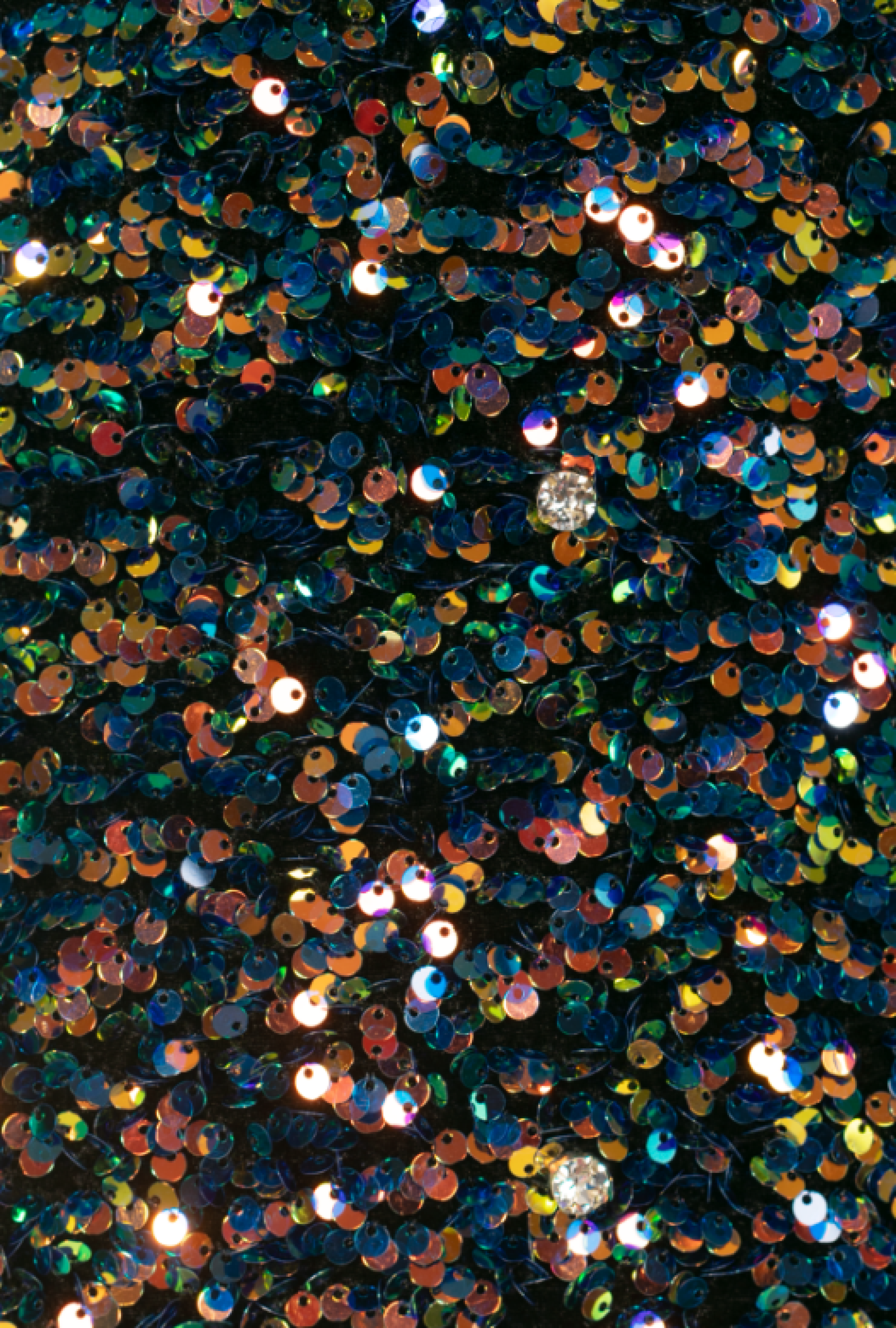 Robe Azzaro Sequin Multicolor