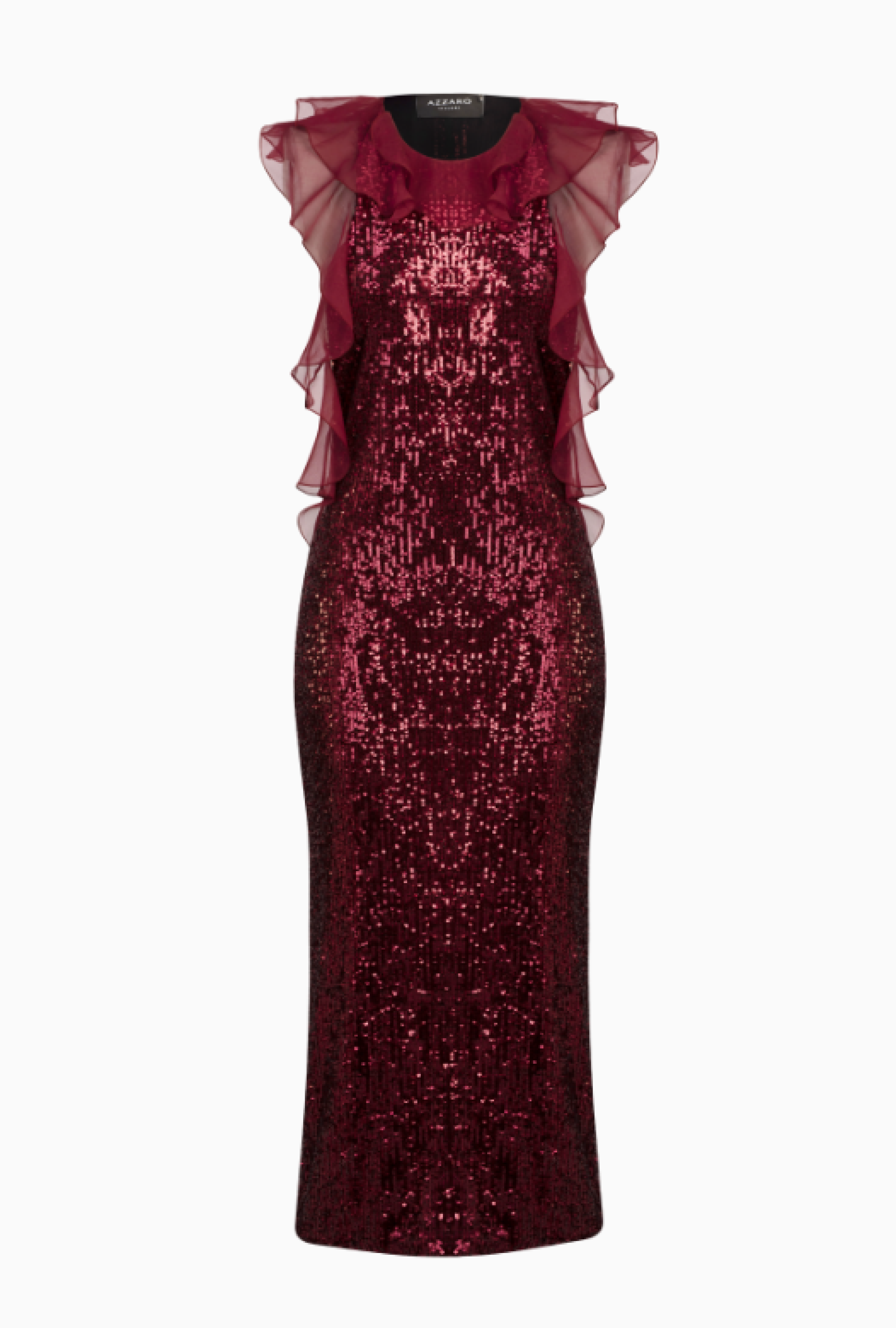 Robe Azzaro Tina Bordeaux