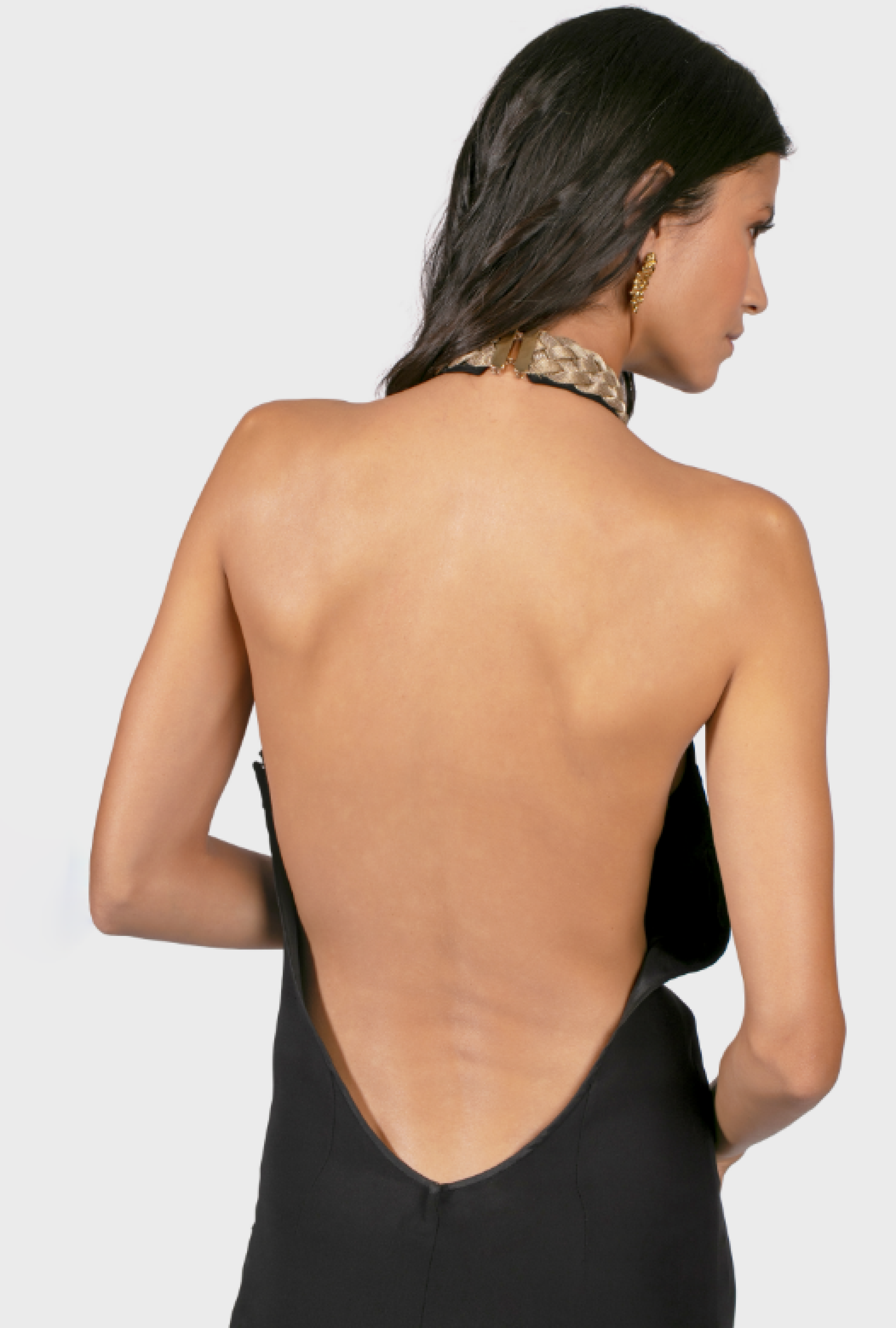 Robe Azzaro Collier Doré