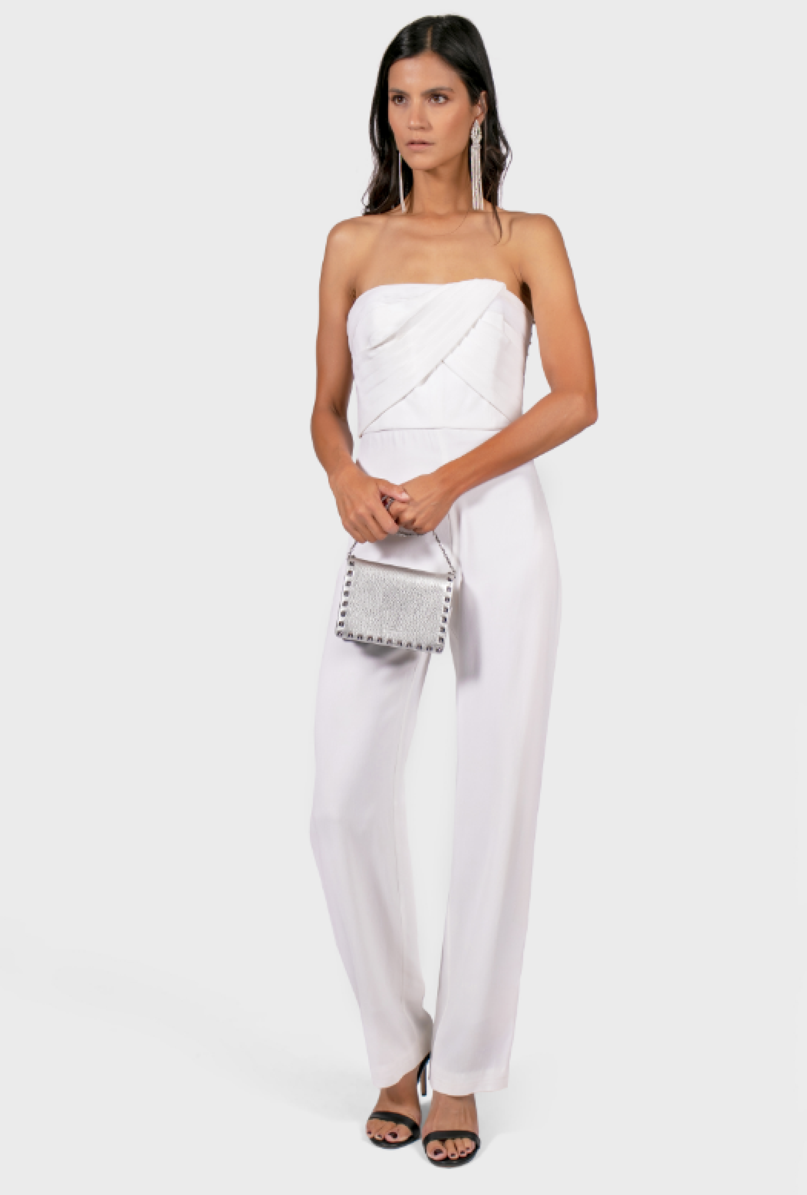 Combinaison Azzaro White Draped